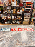 Metal Team Sign