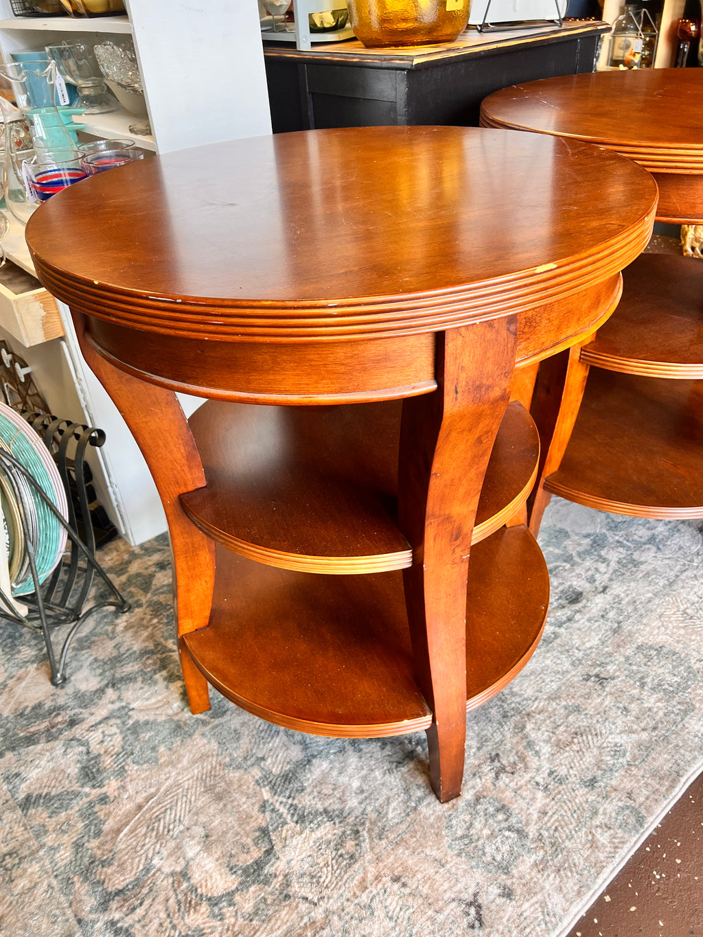 Wood Side Table