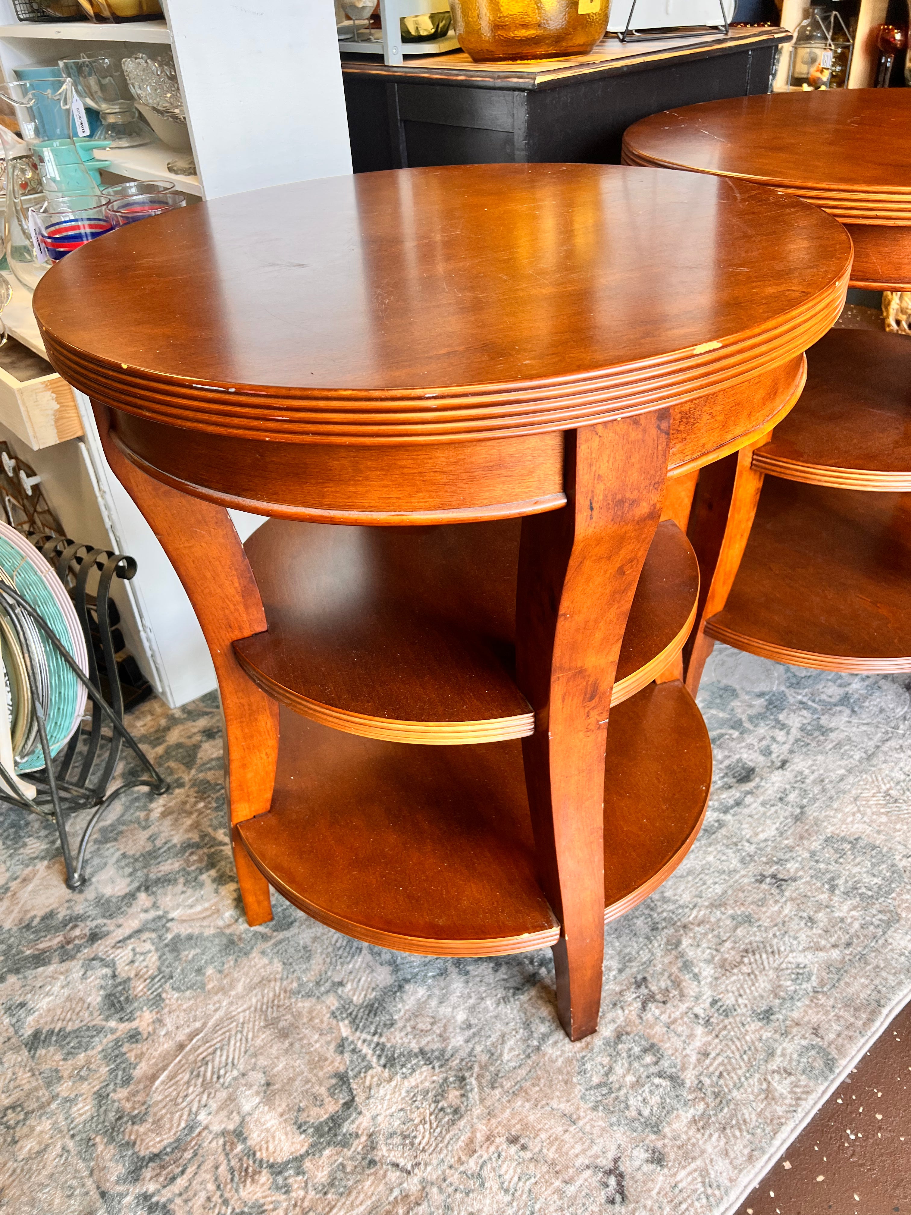Wood Side Table