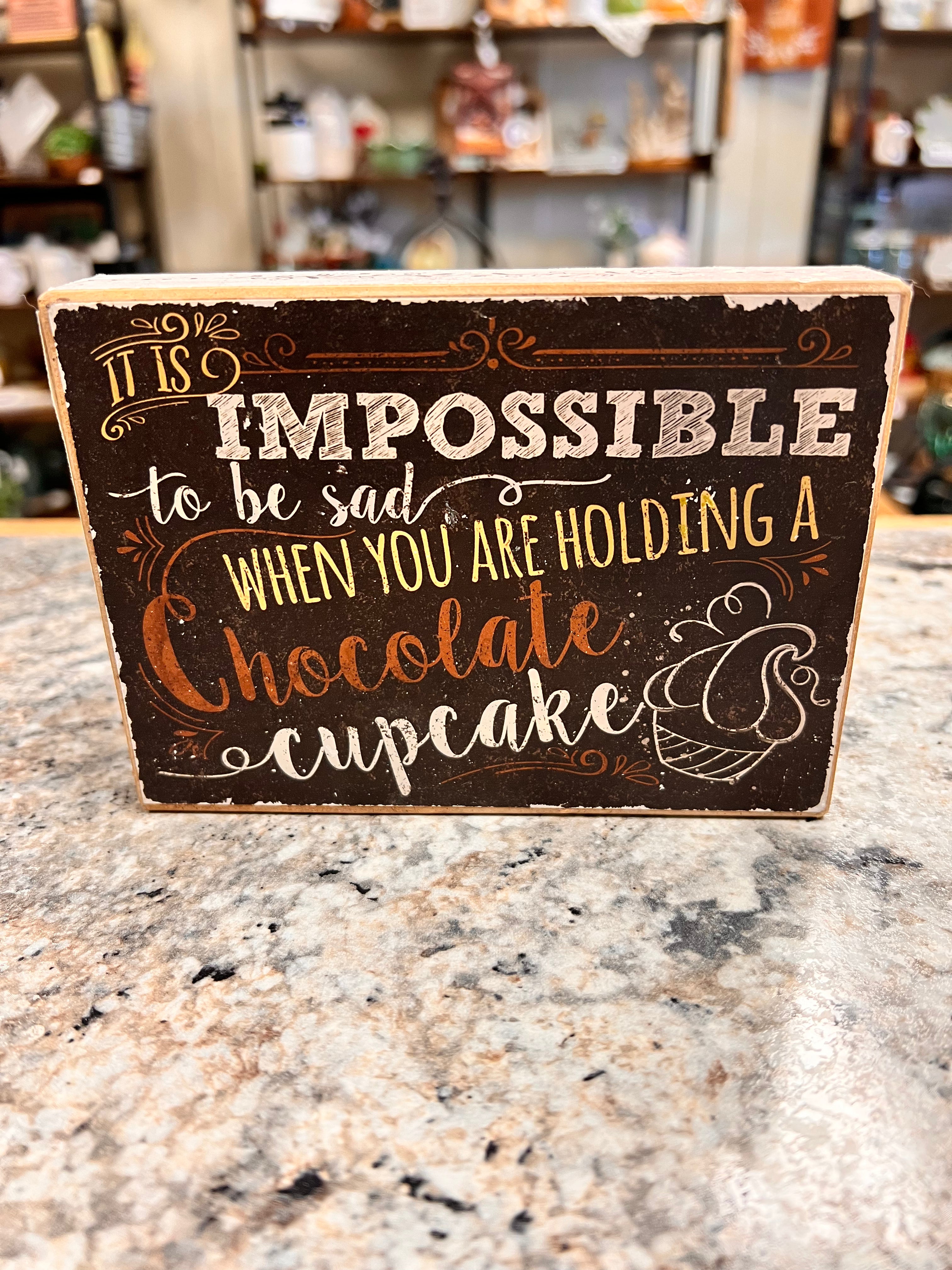 Cupcake Sign
