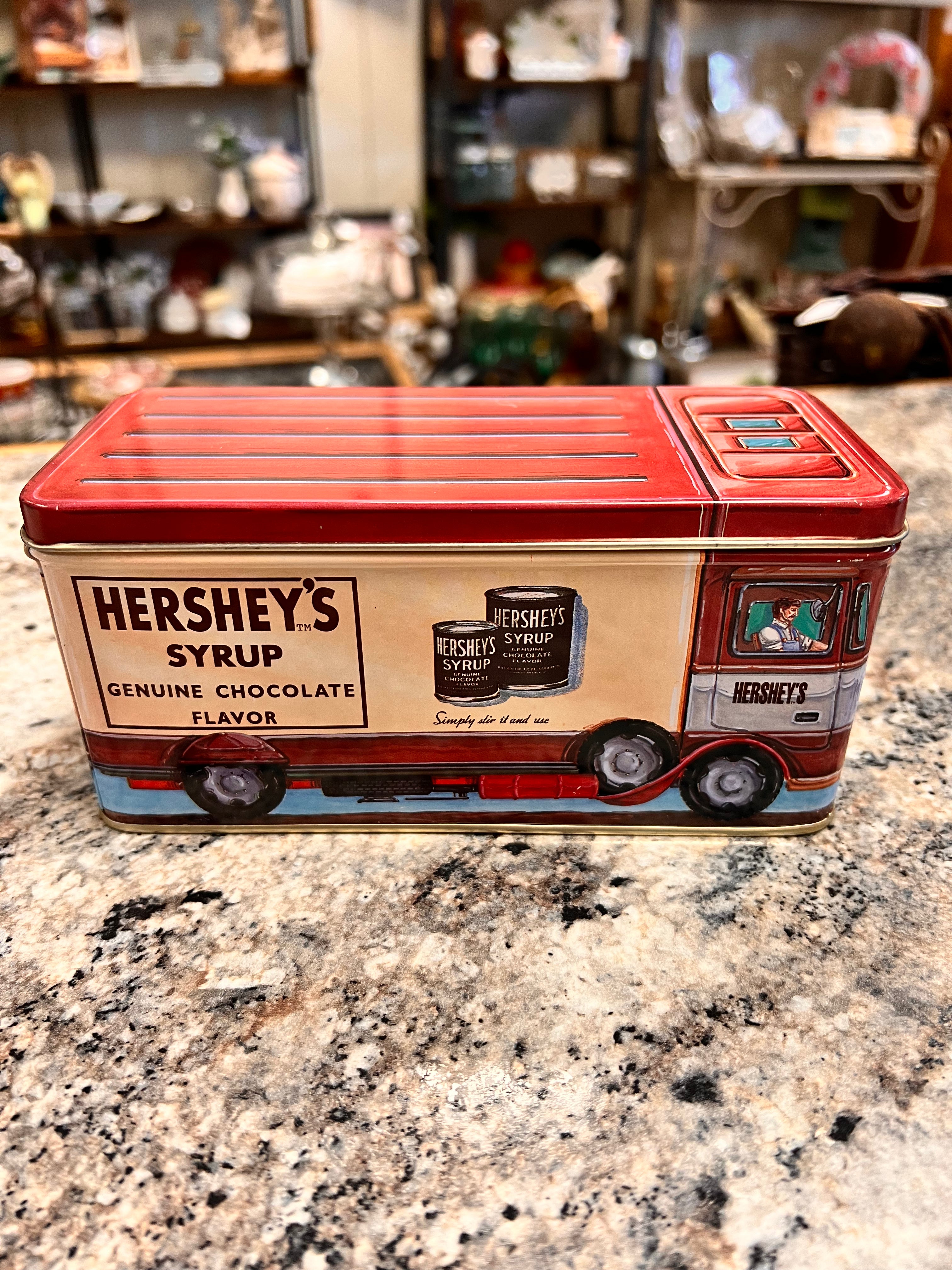Hershey Truck Tin