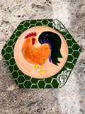 Vintage Rooster Plate