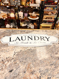 Laundry Sign