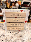 Wildflower Sign