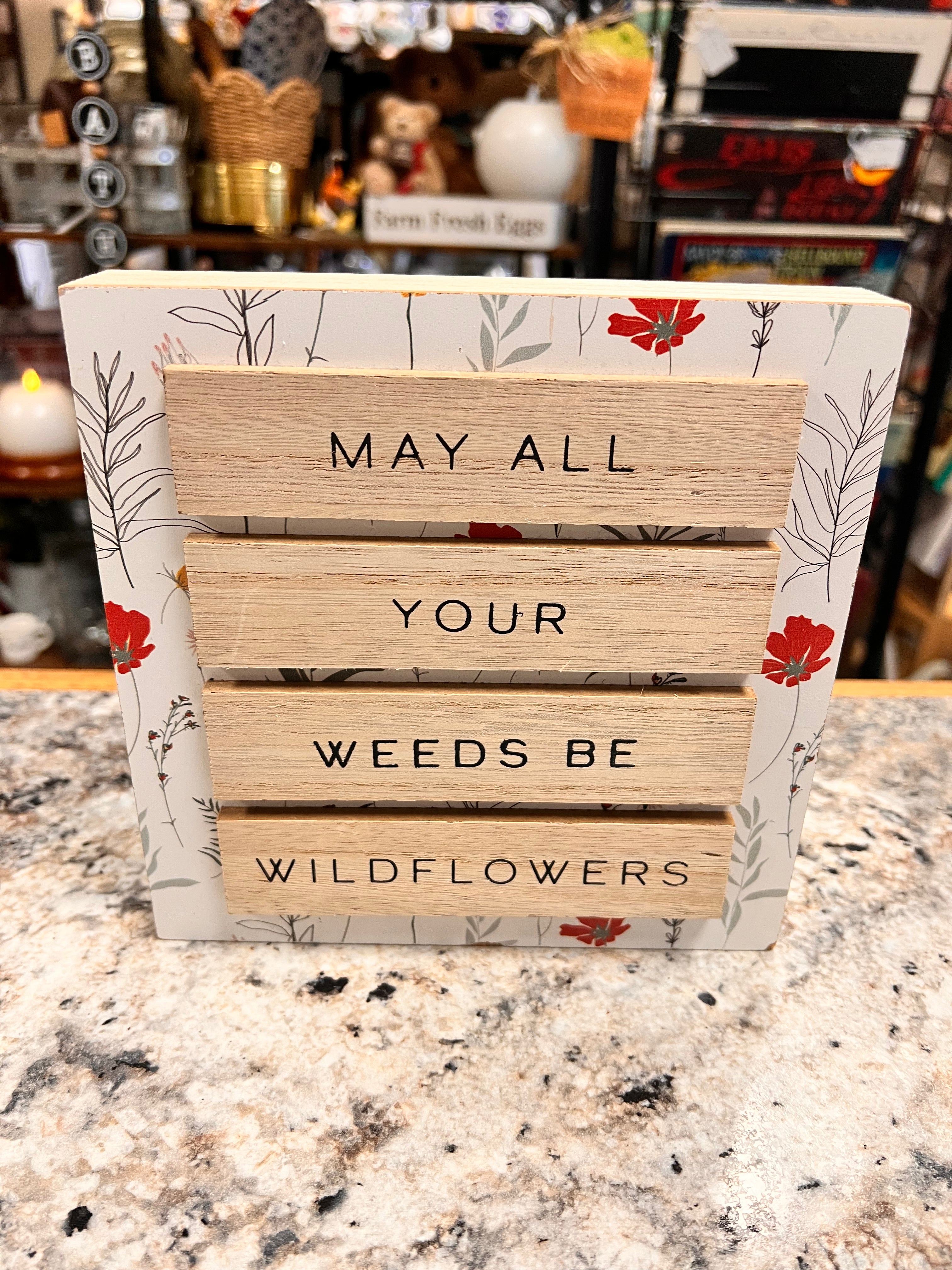 Wildflower Sign