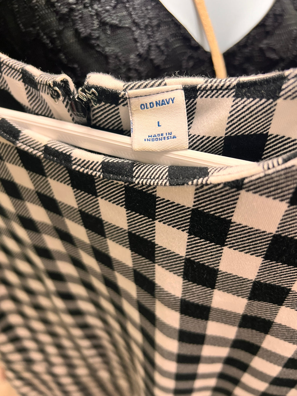 Checkered Dress L