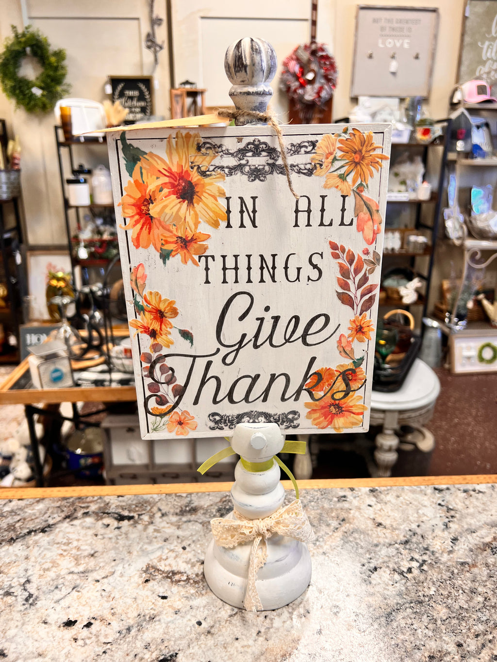 Handmade Sign