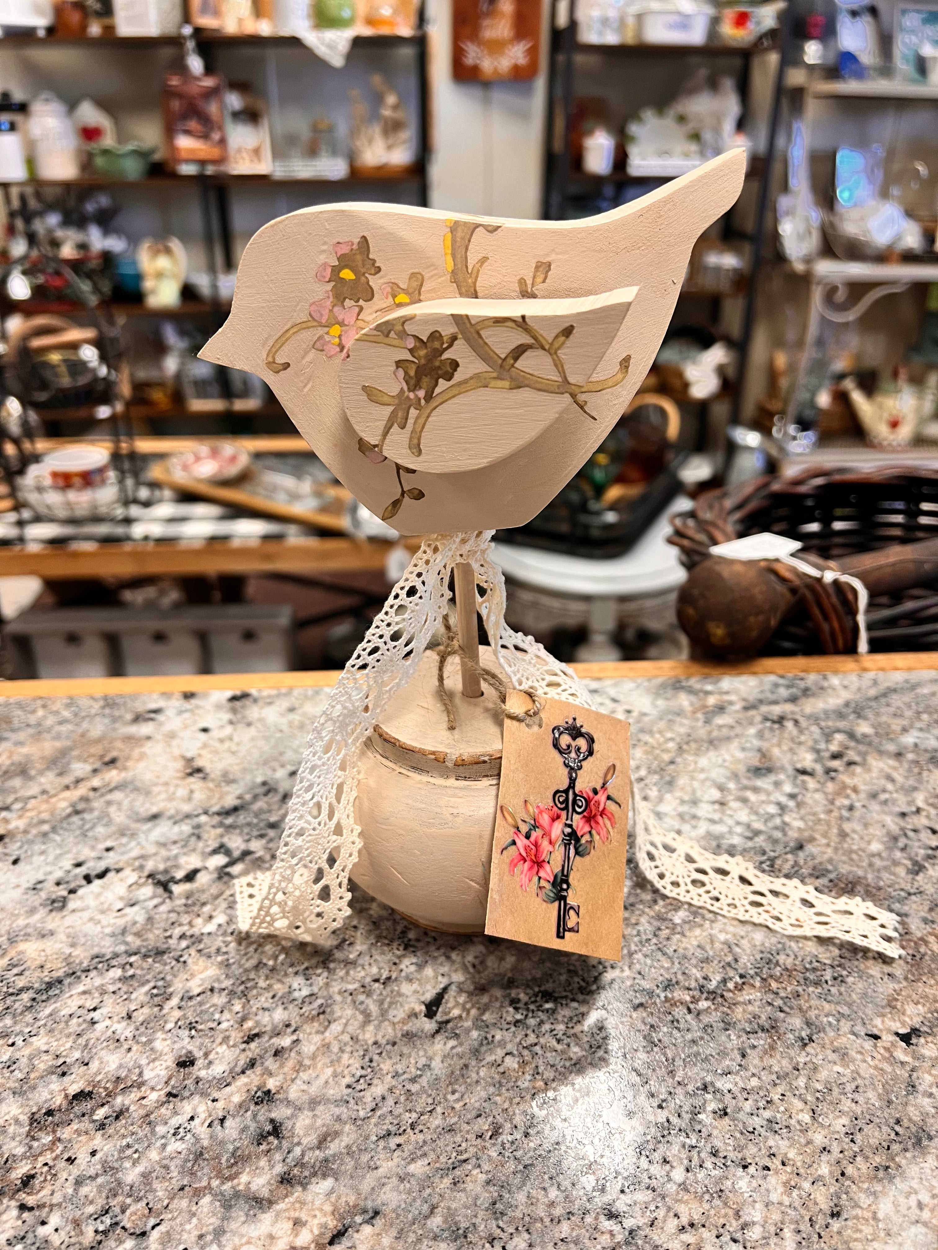 Handmade Bird Decor