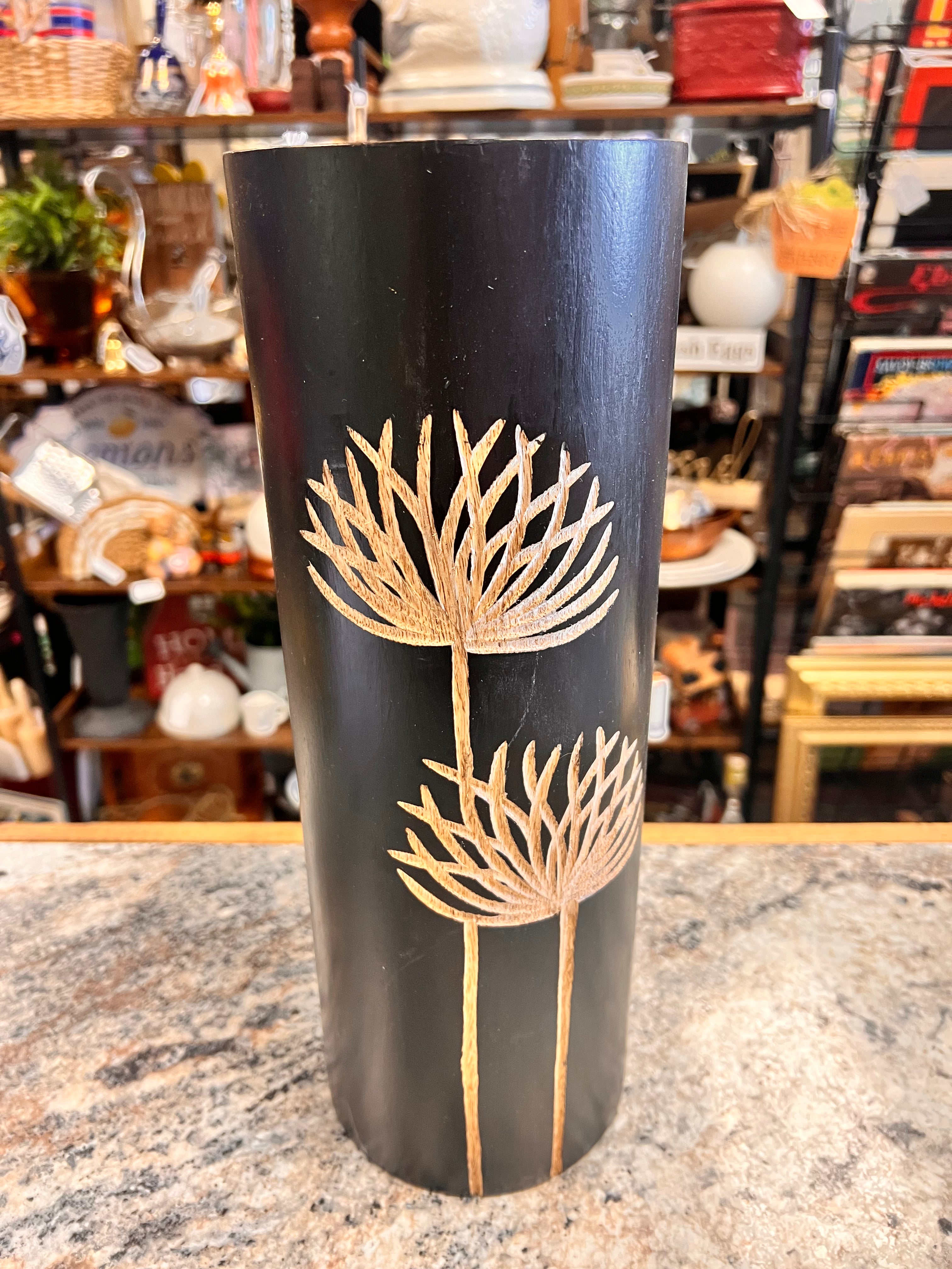 Wood Vase