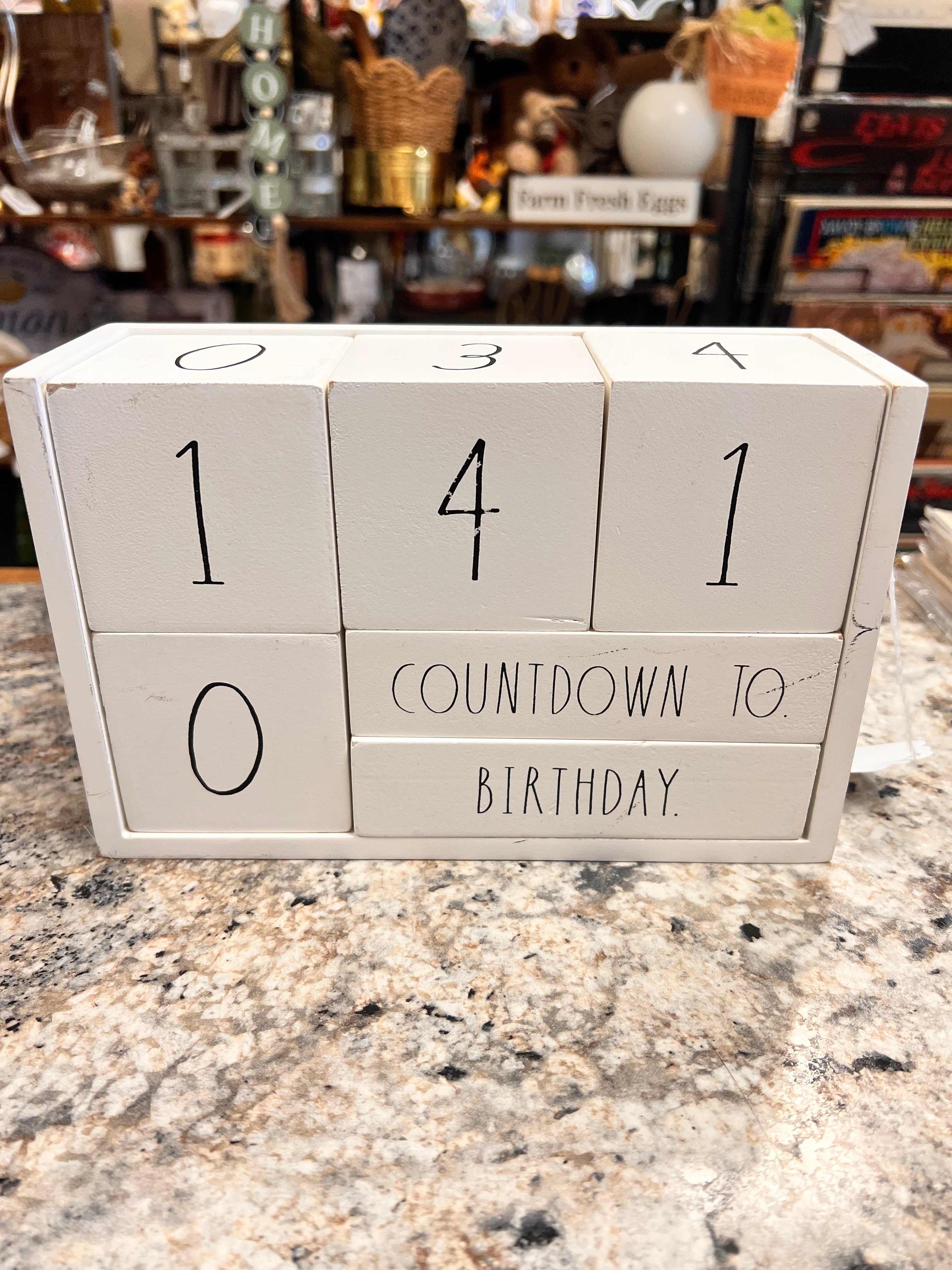 Wood Calendar