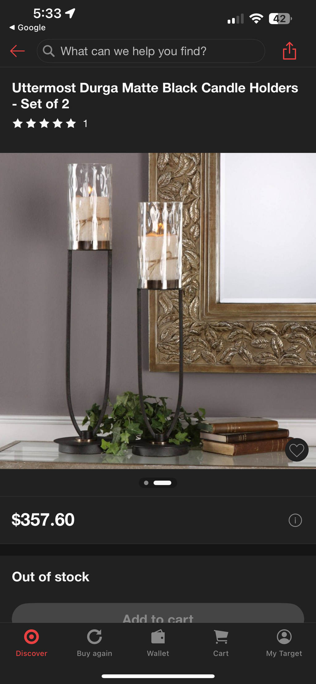 Candle Holder Set