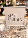 Yes Sign