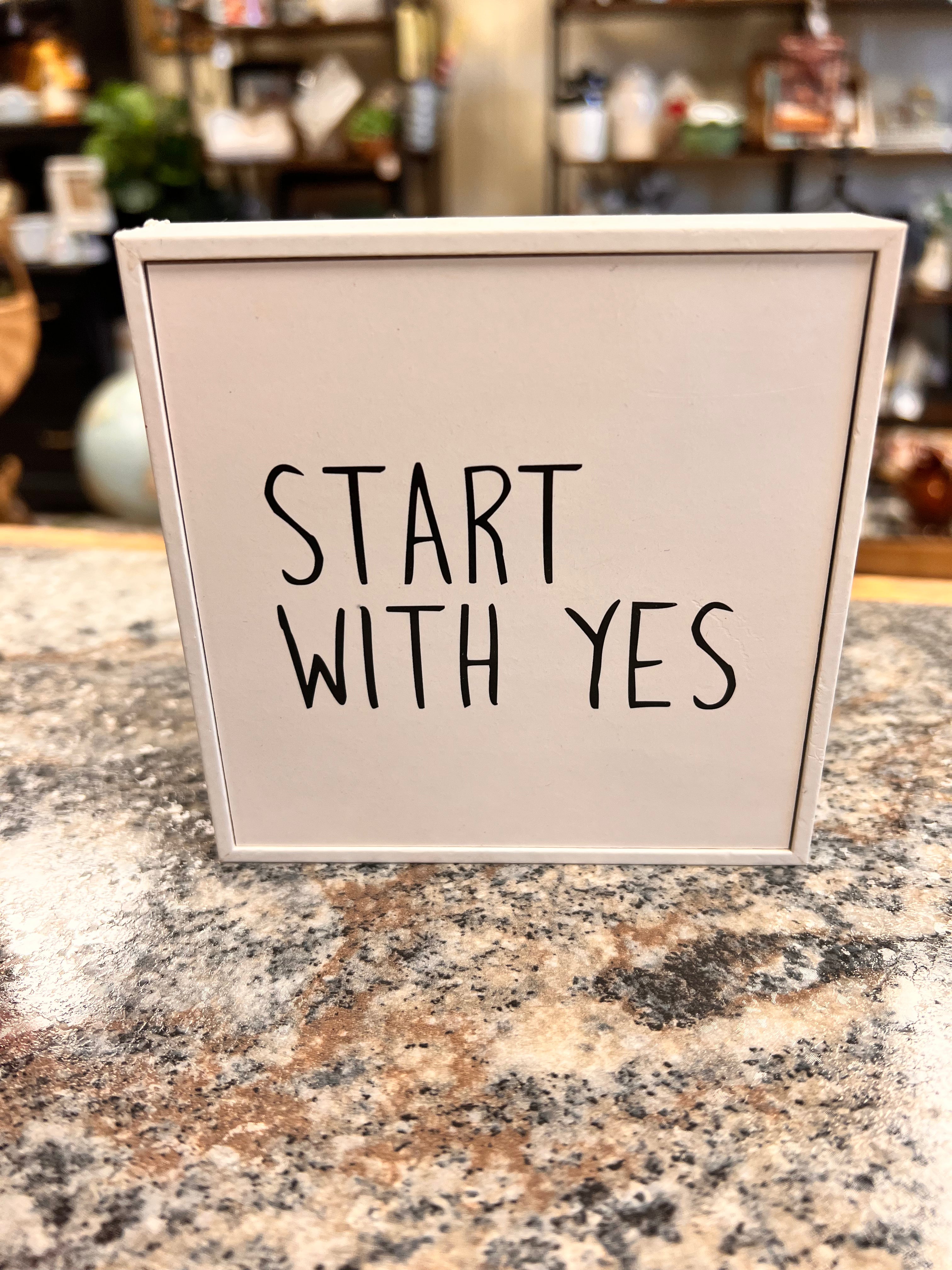 Yes Sign