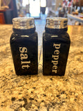 Black Shaker Set