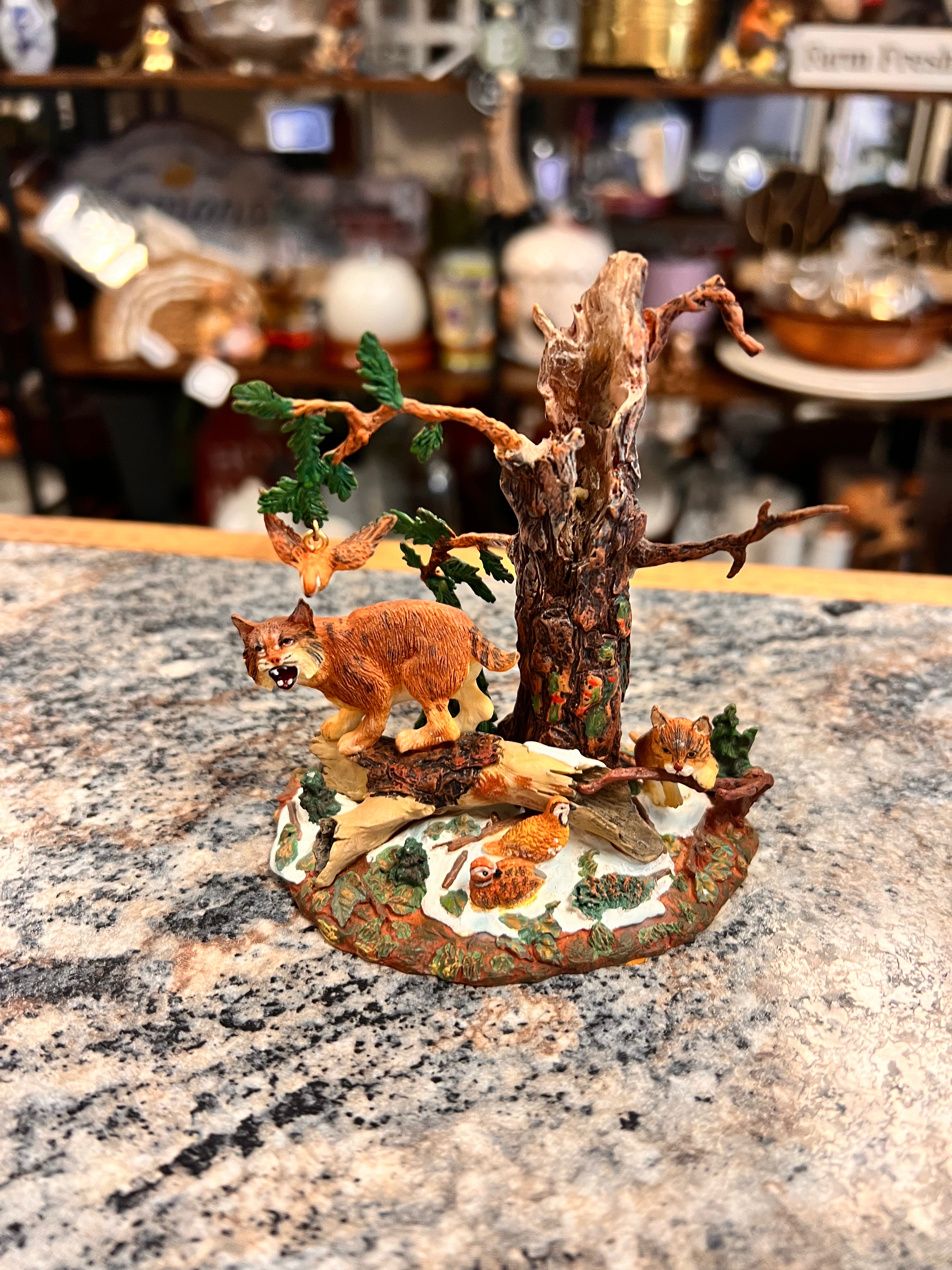 Bobcat Figurine