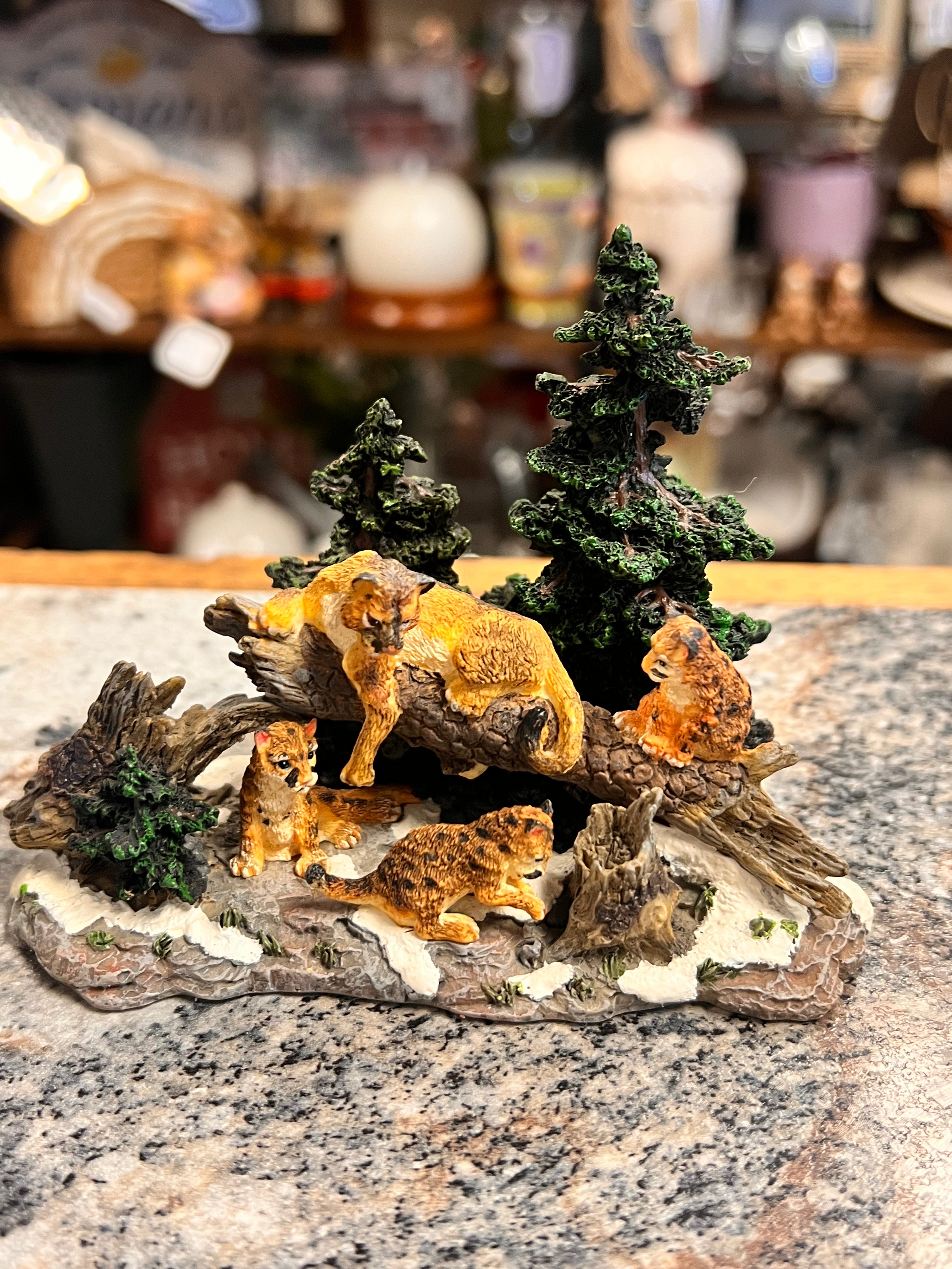 Mtn. Lion Statue