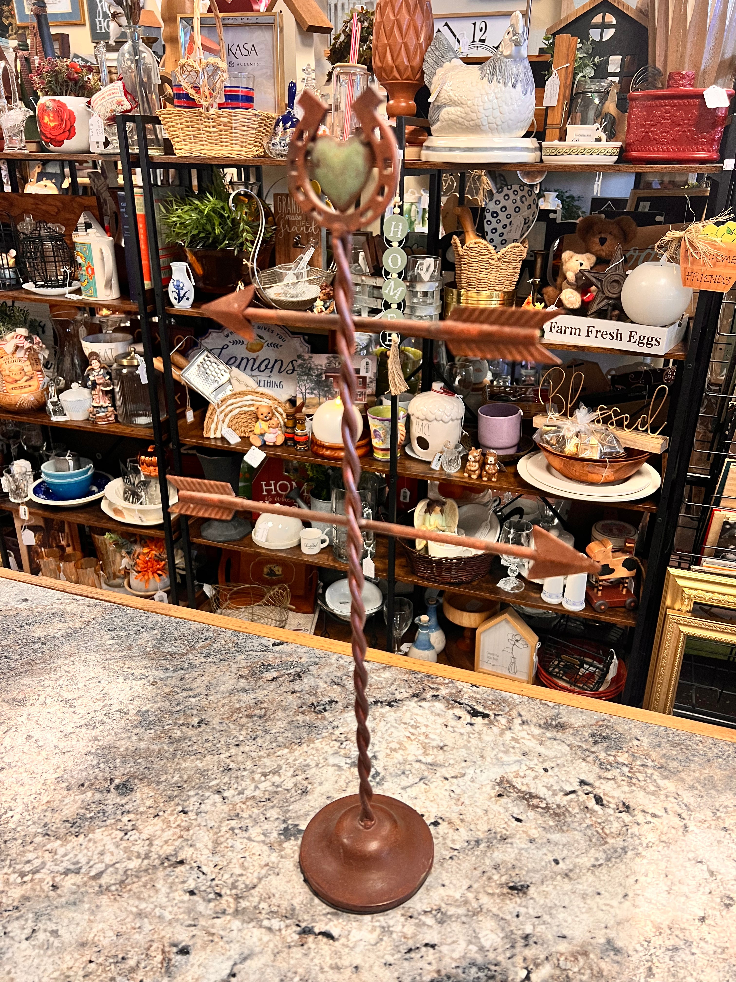 Rustic Arrow Decor