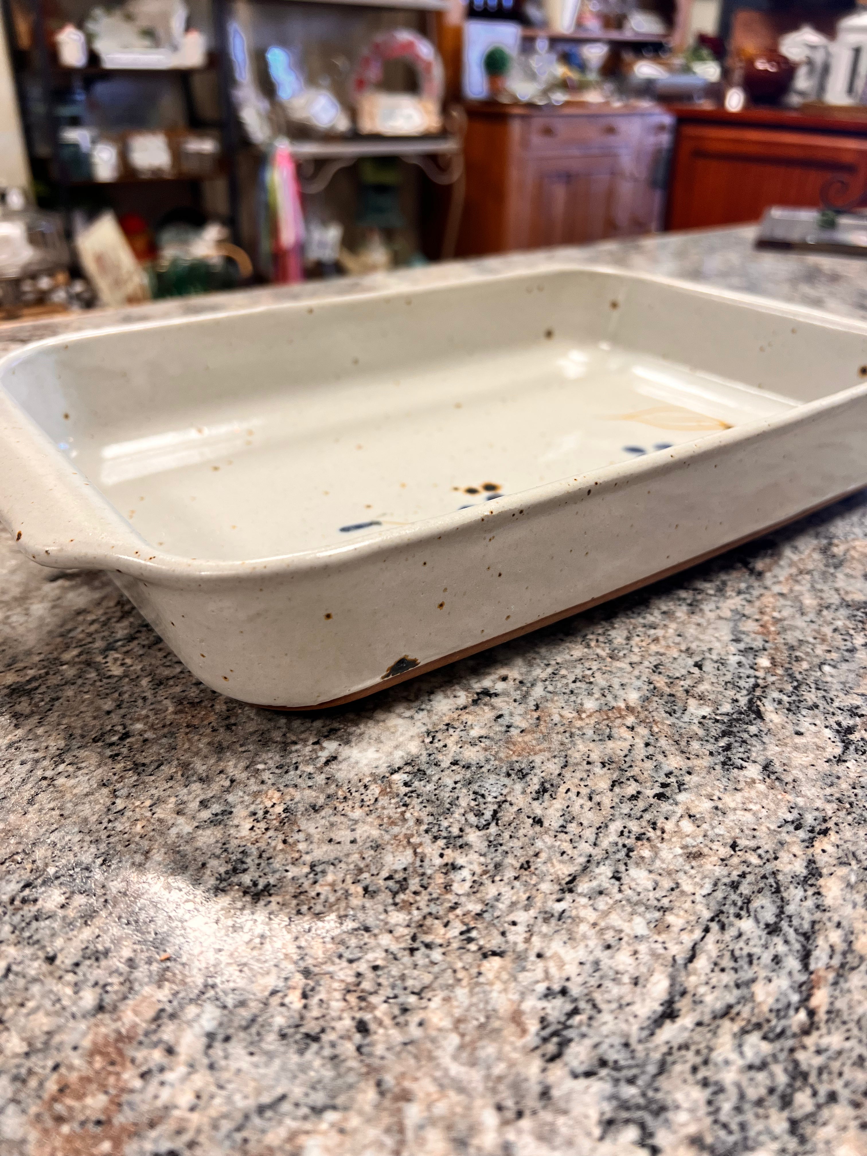 Stoneware Dish