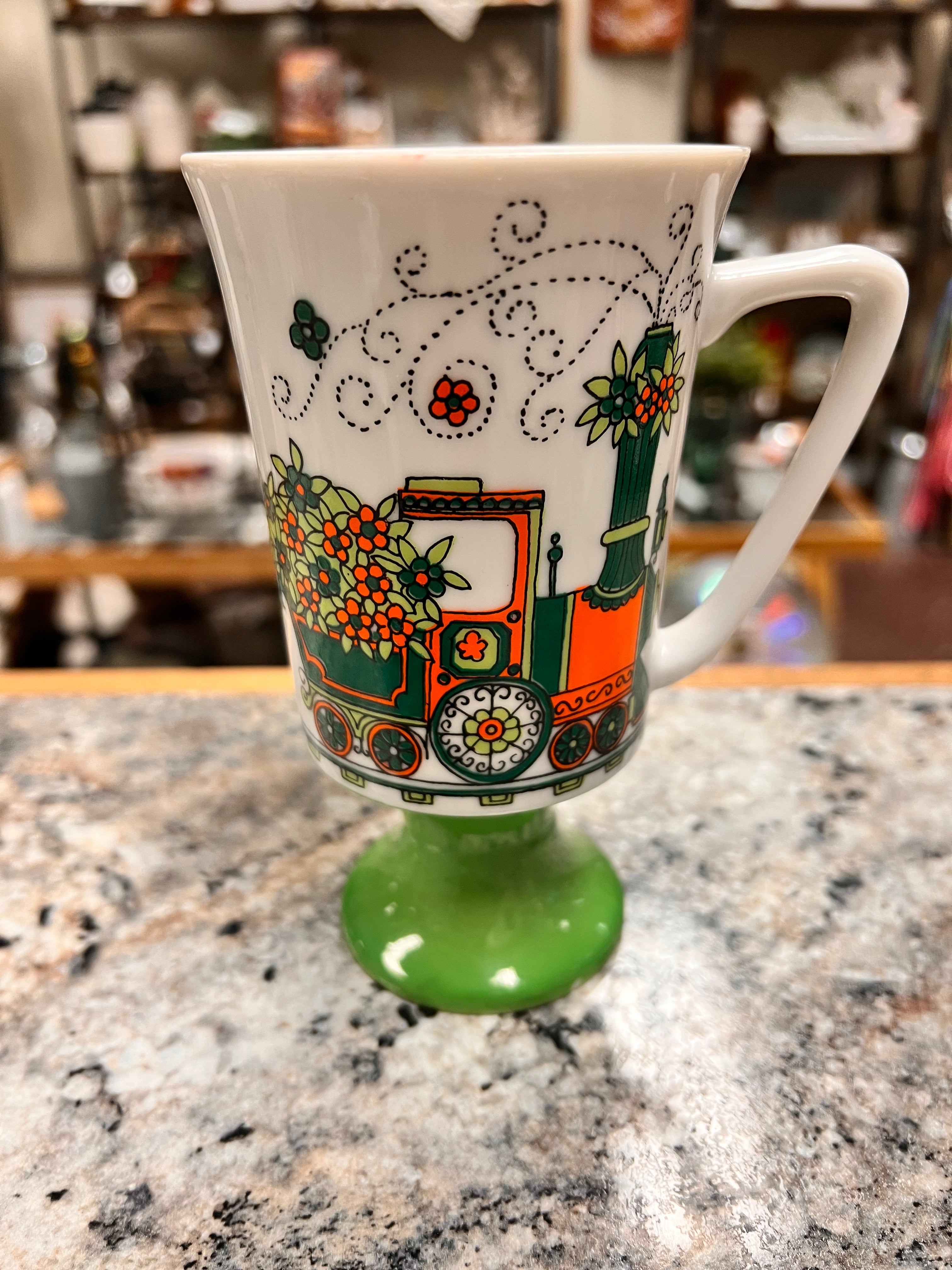 Vintage Train Mug