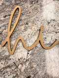 Hi Sign