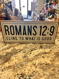 Romans 12:9 Sign