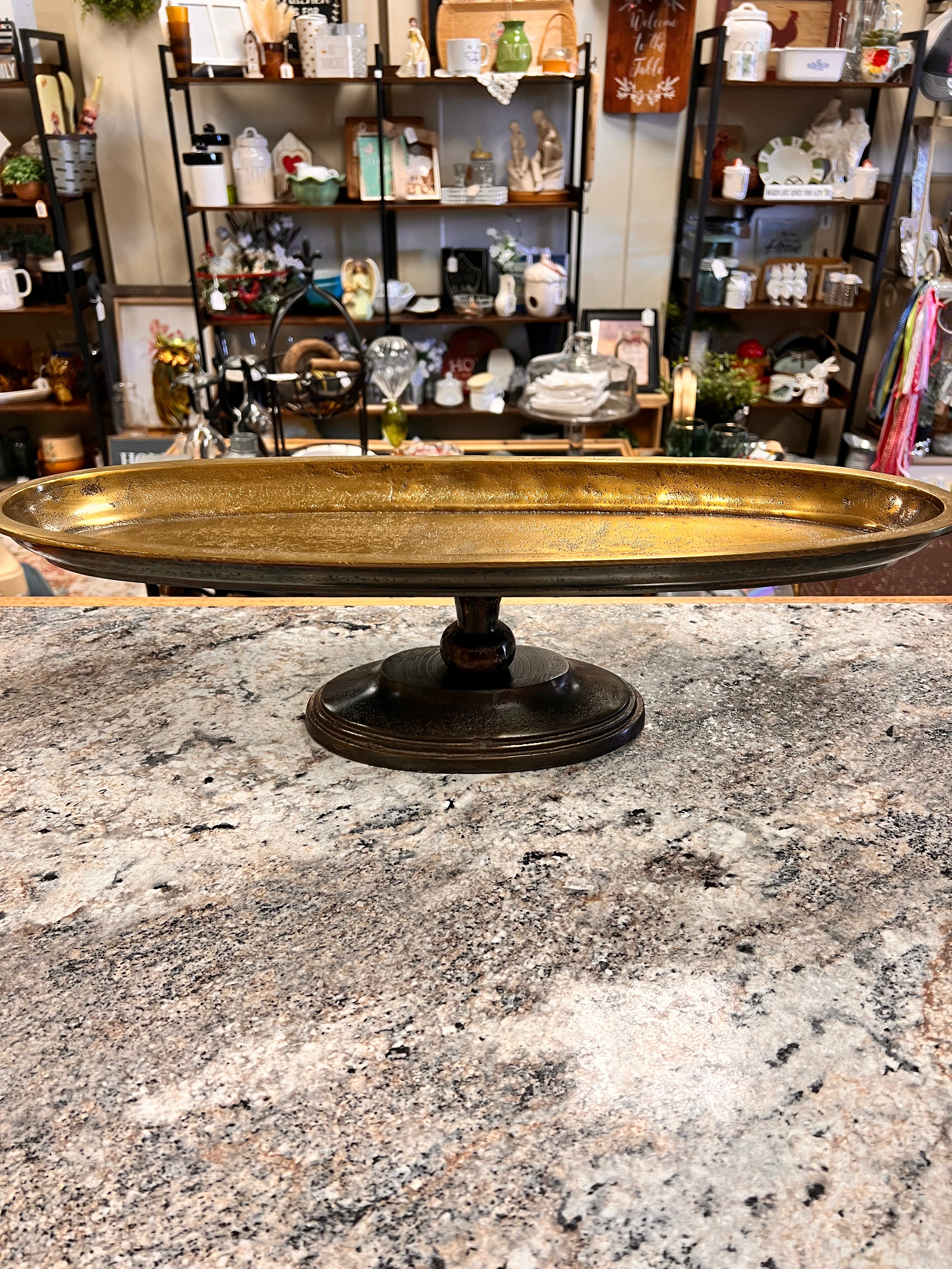 Pedestal Tray