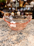 Pink Glass Bowl