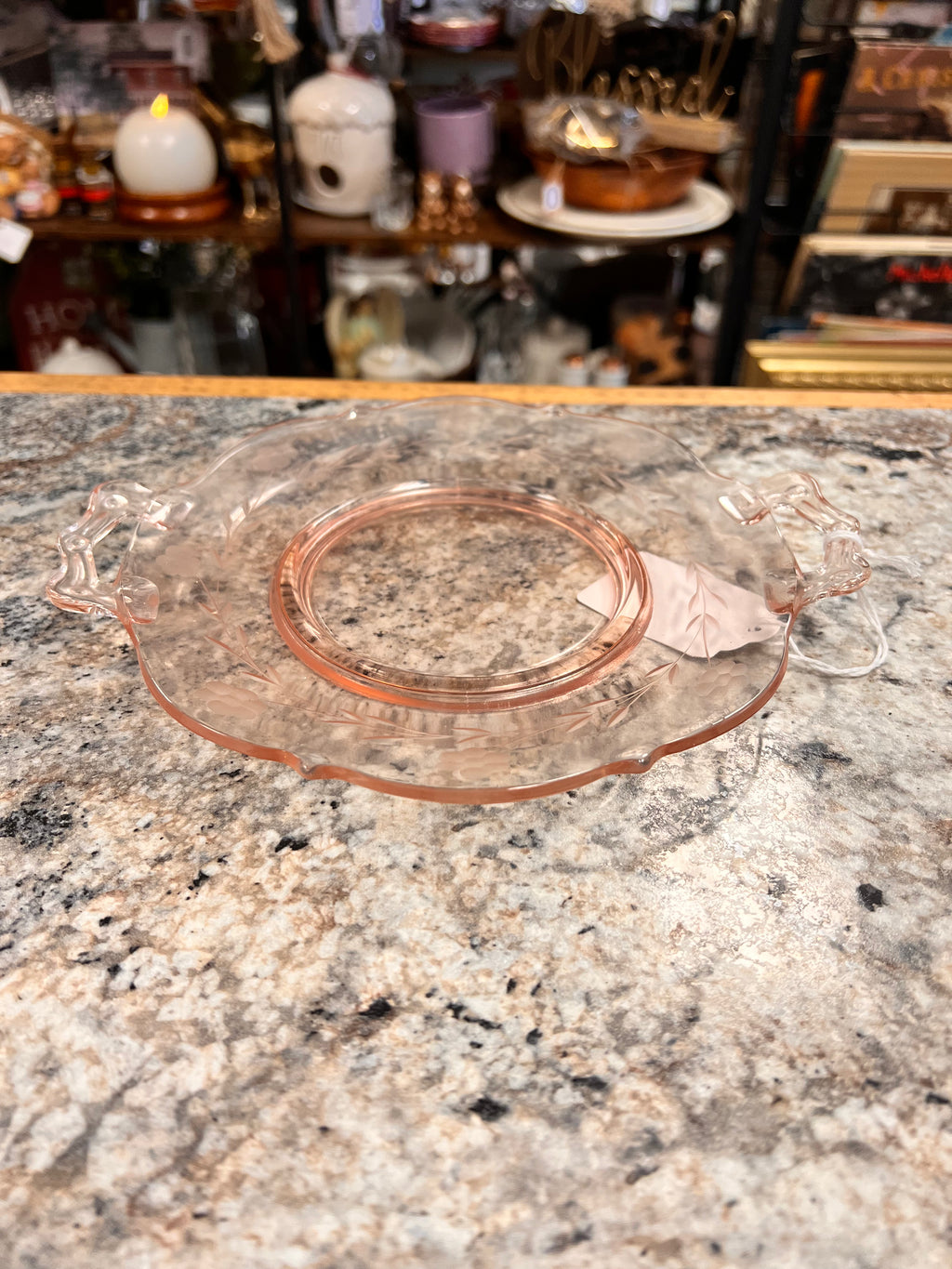 Vintage Pink Glass