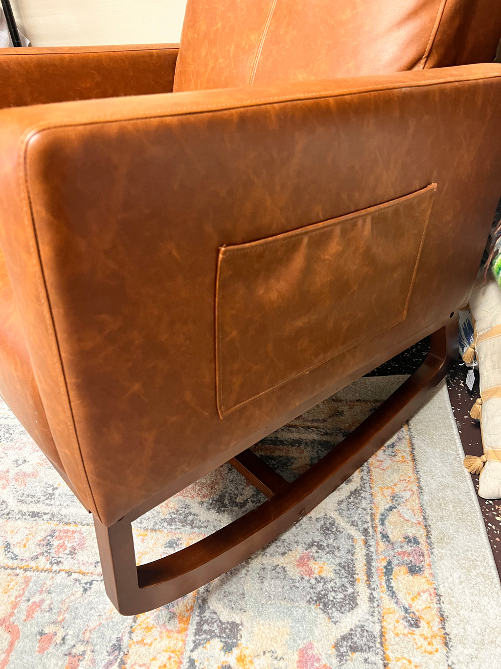 Brown Rocking Chair