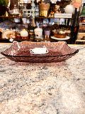 Purple Glass Dish