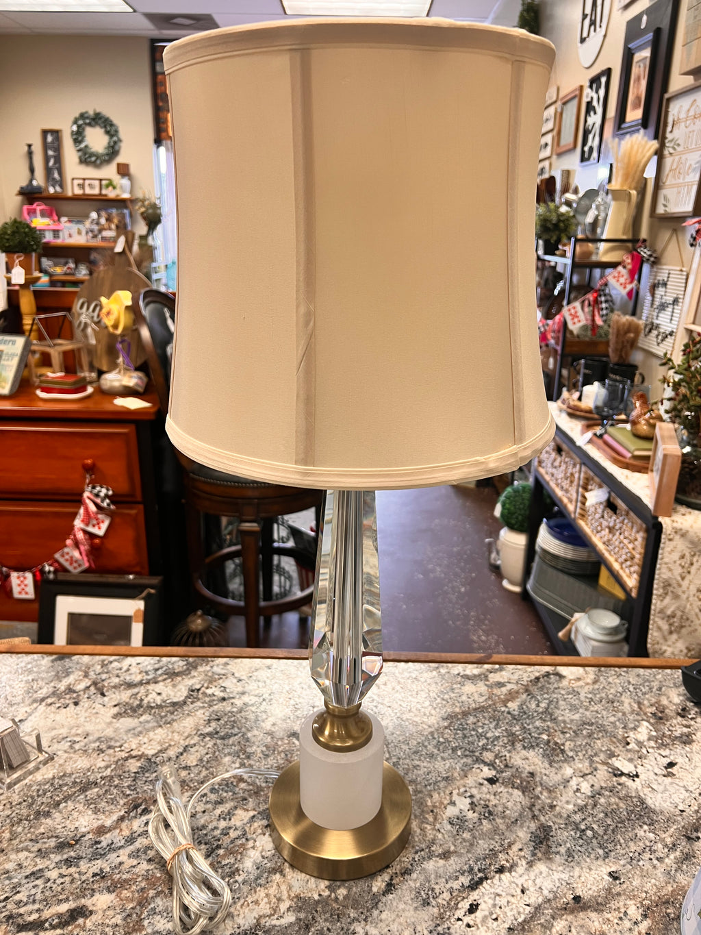 Kinane White Lamp Set