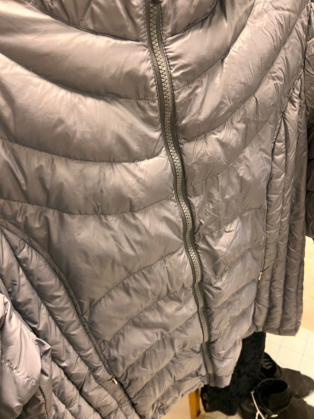 Gray Down Jacket