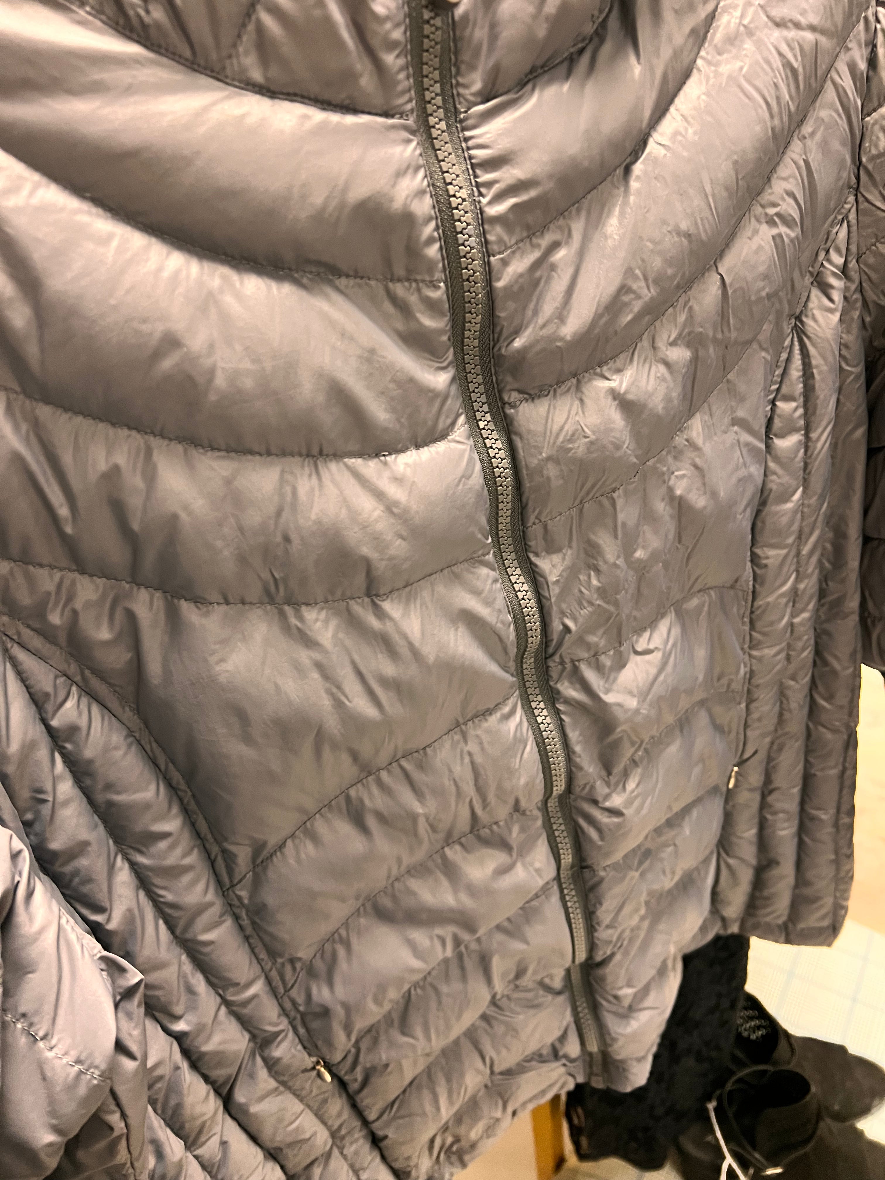 Gray Down Jacket