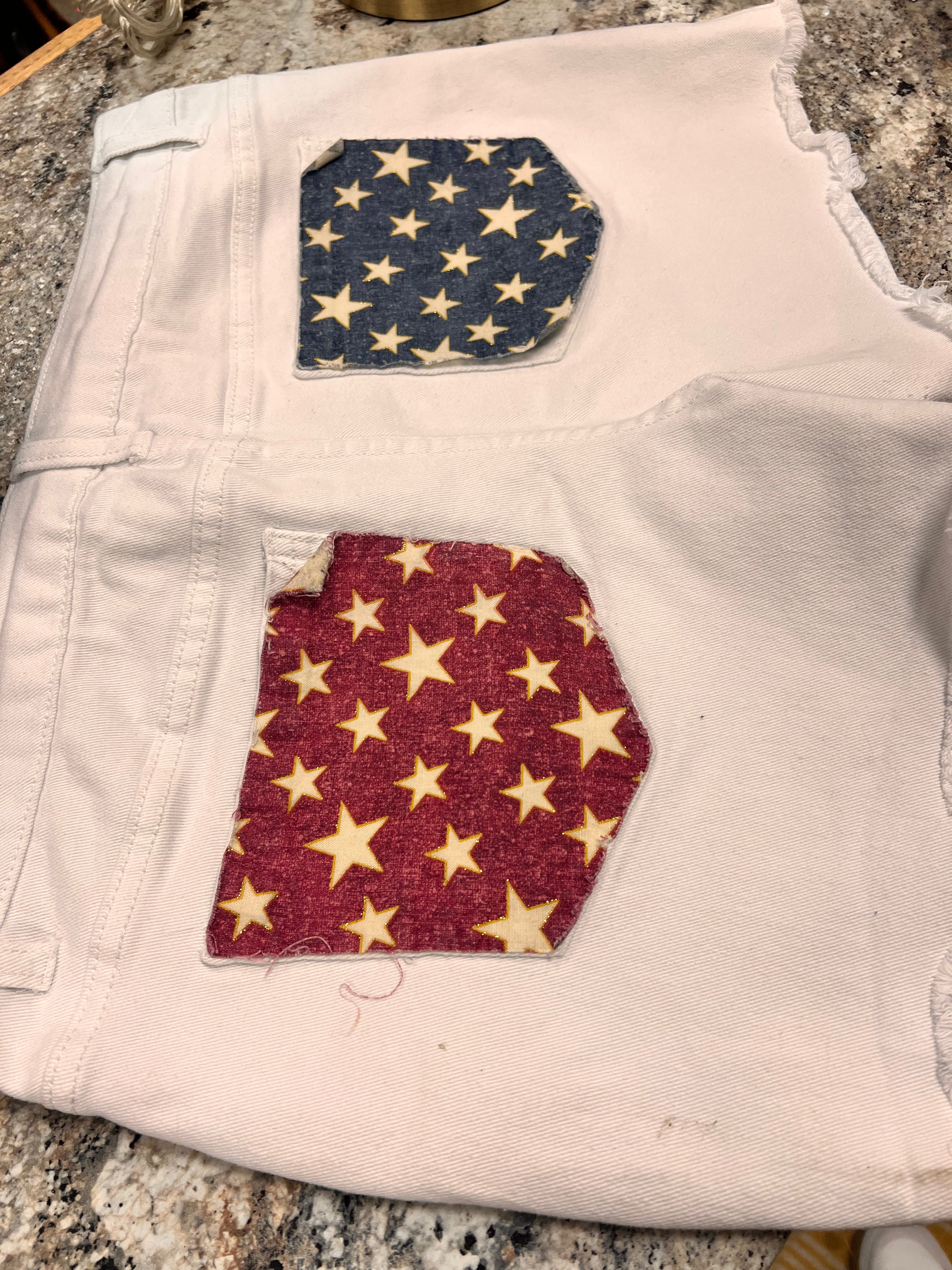 American Flag Shorts