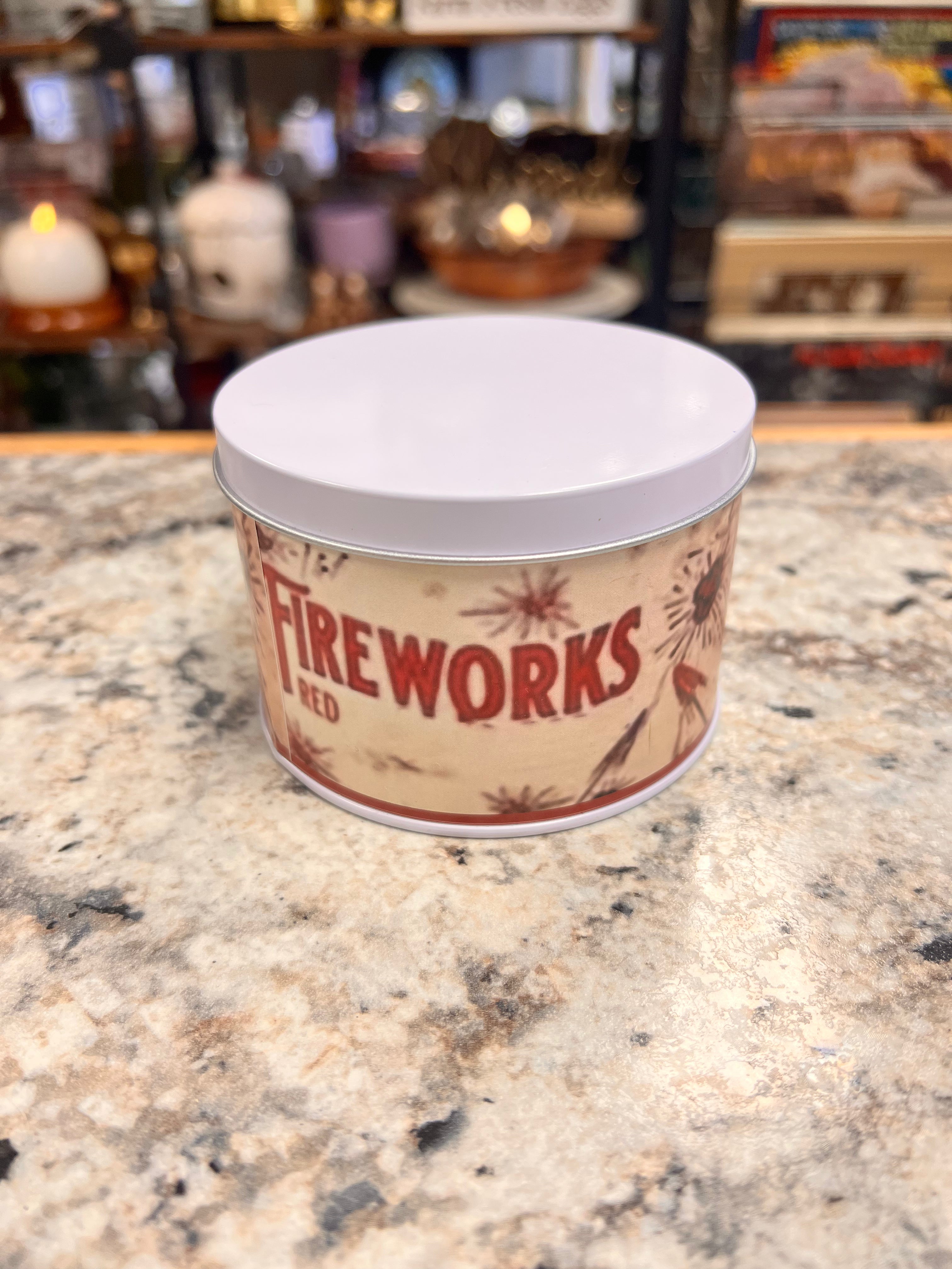 Fireworks Tin