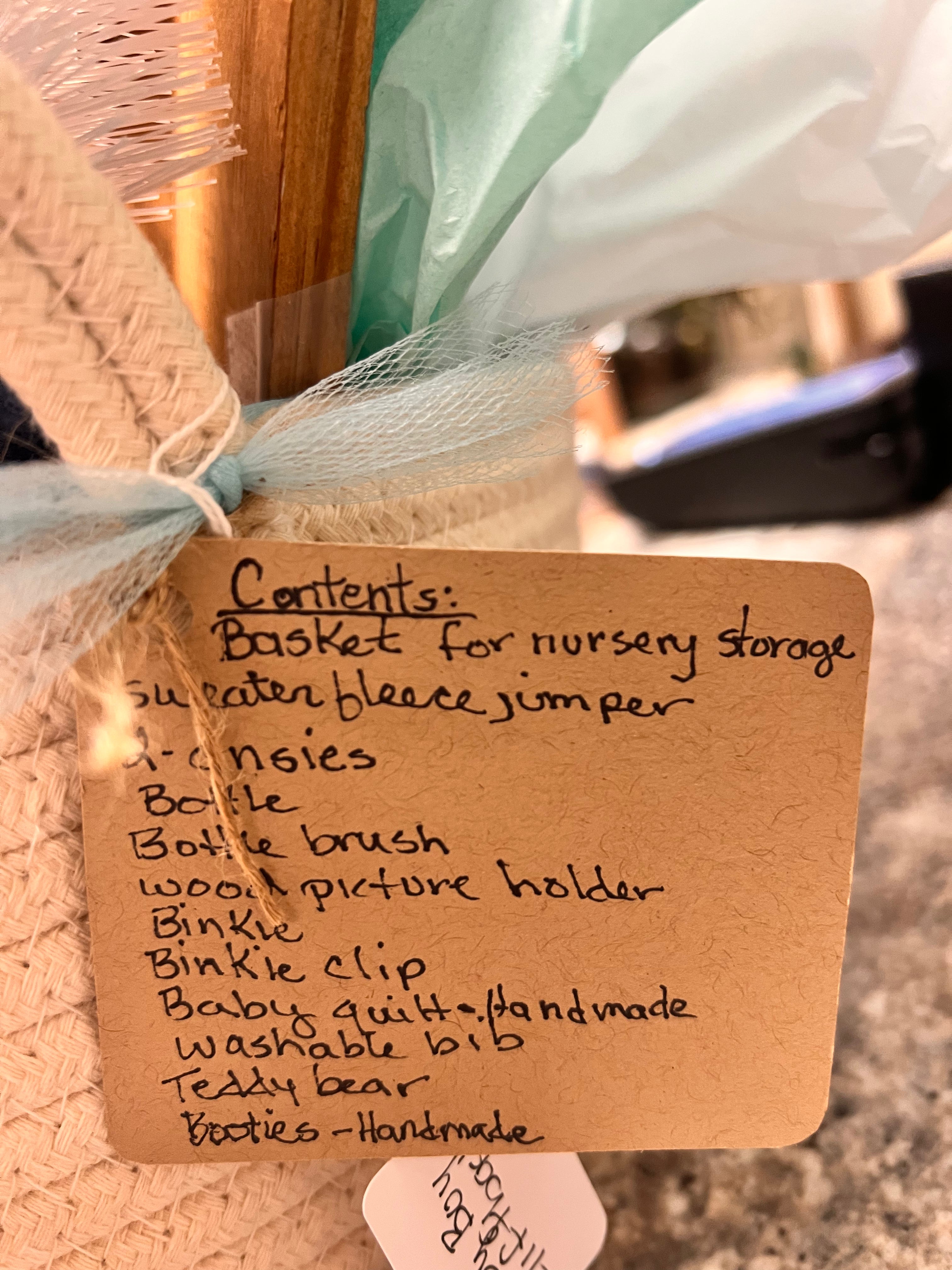 Baby Gift Basket