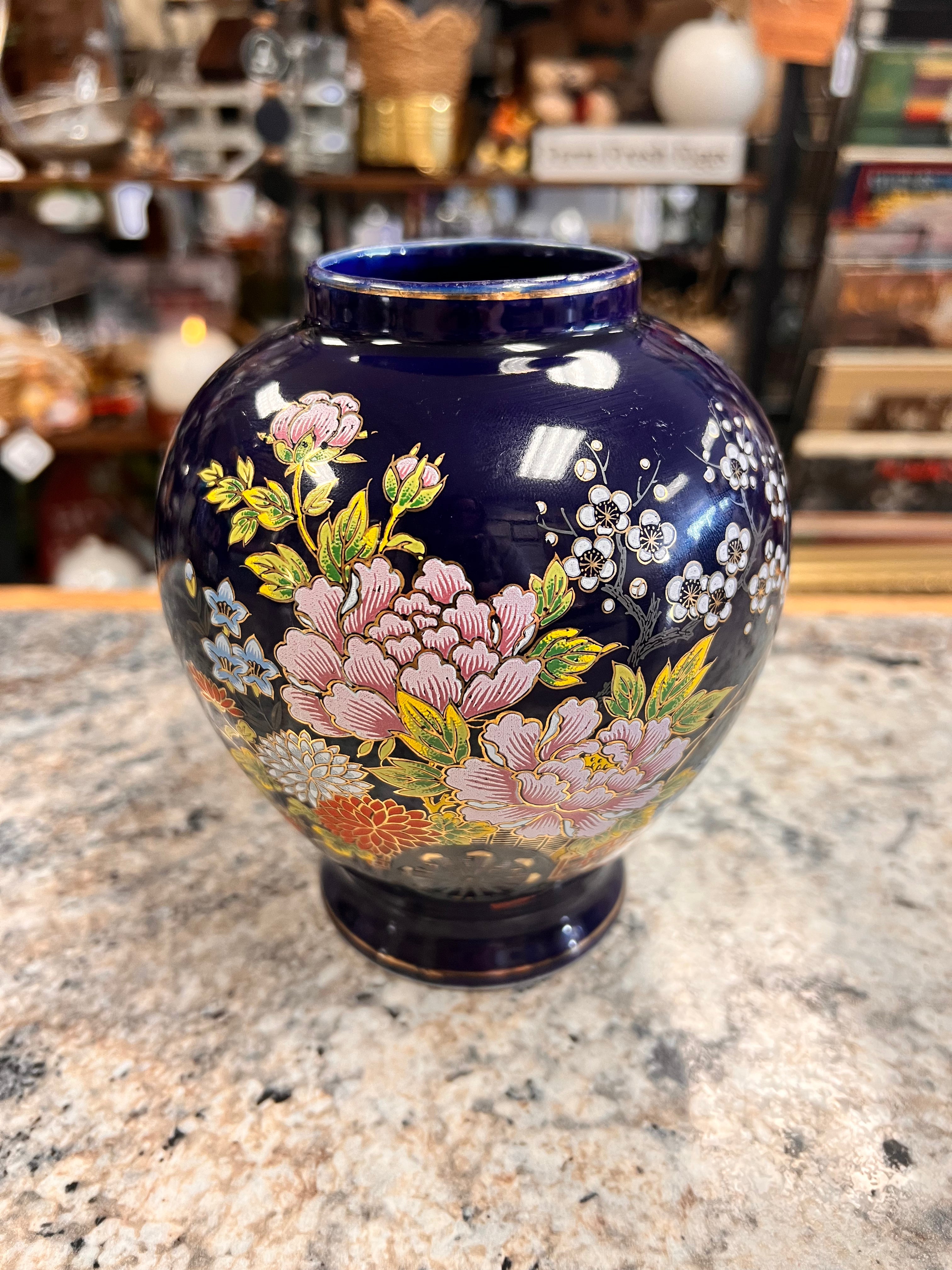 Cobalt Blue Jar