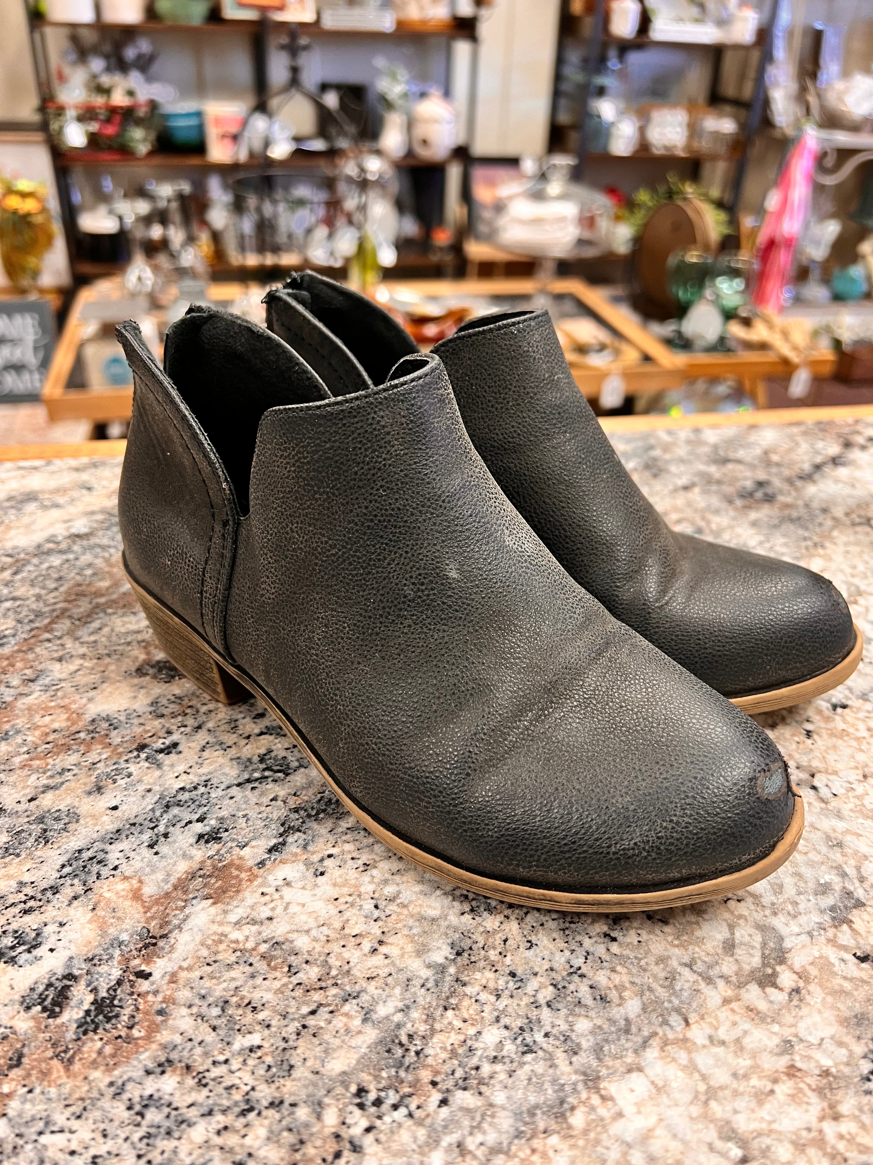 Kids Black Boots