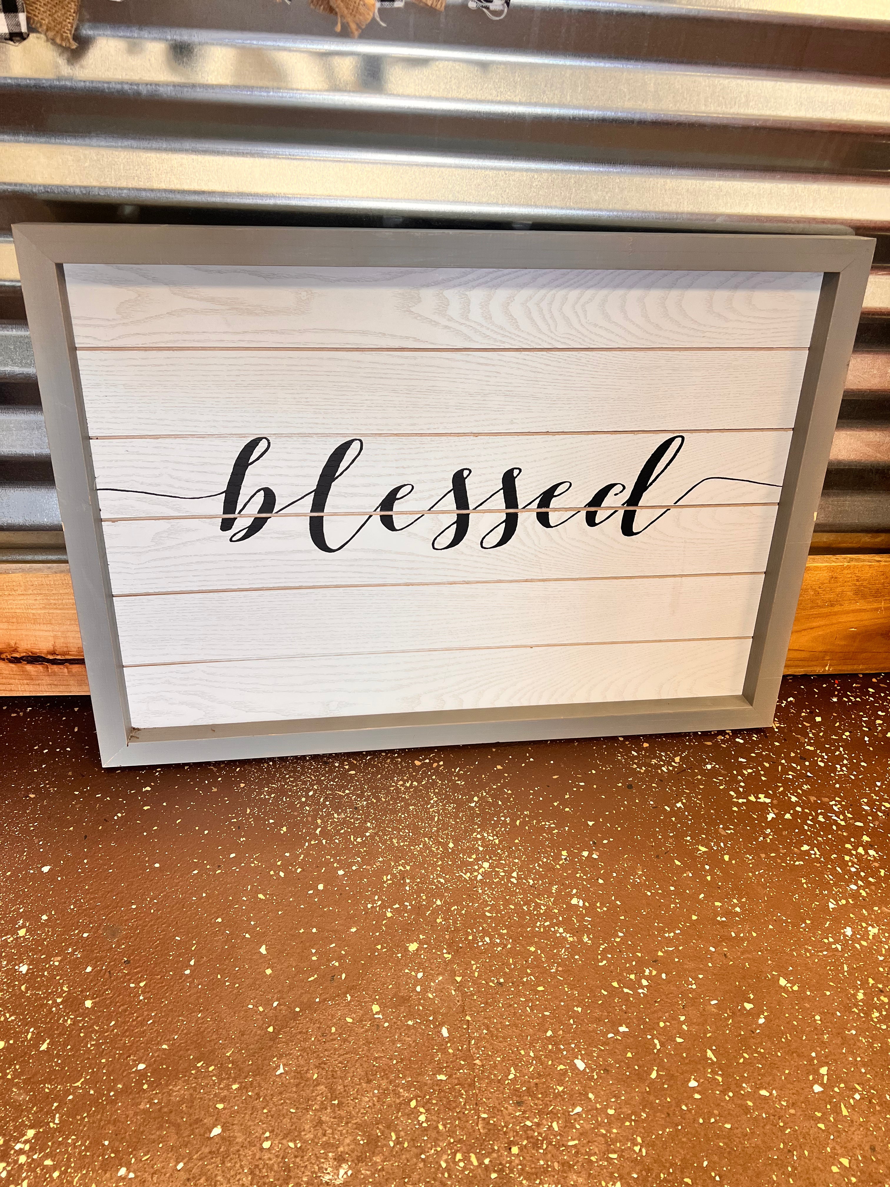 Blessed Sign
