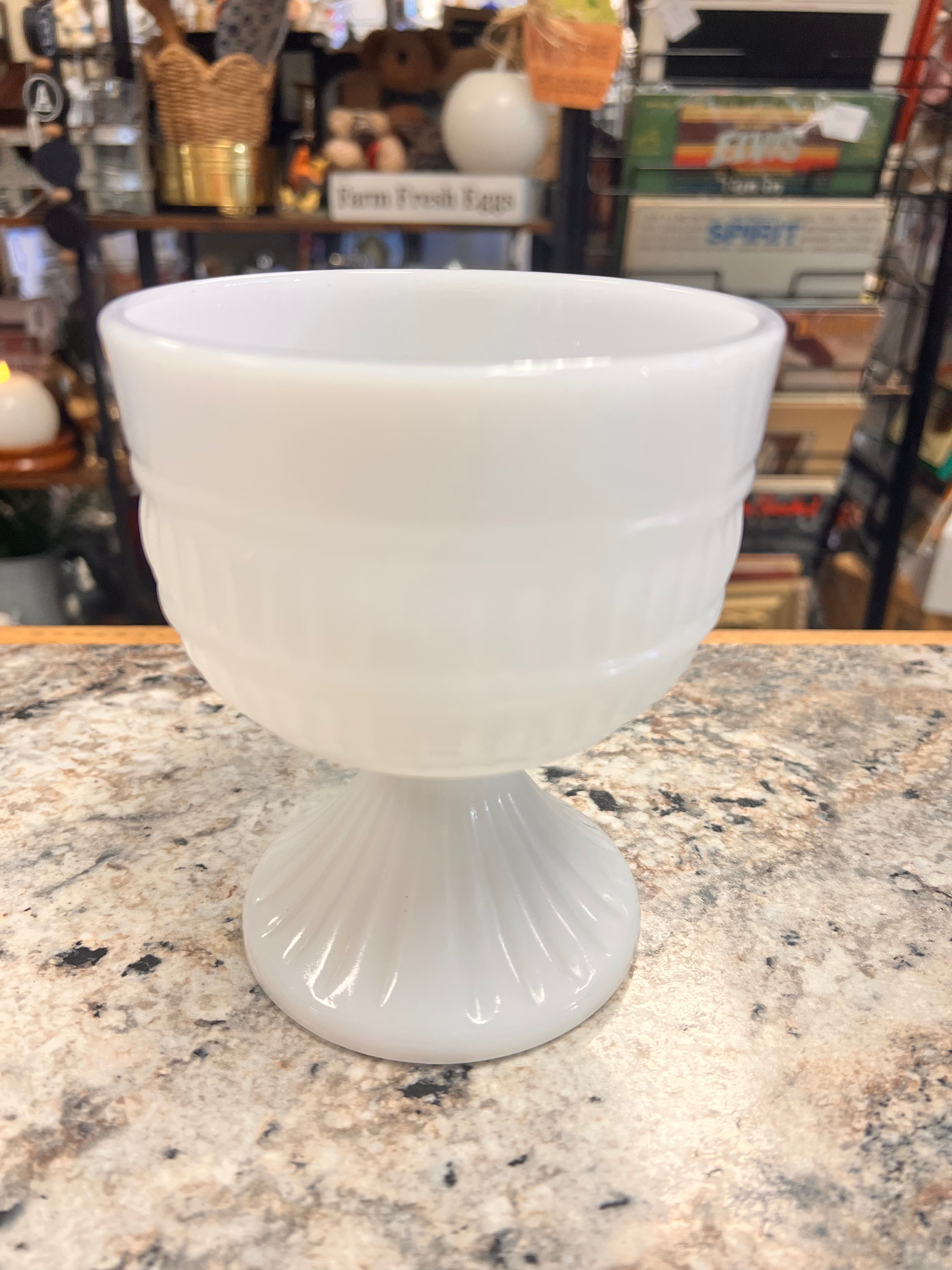 Milk Glass Bowl