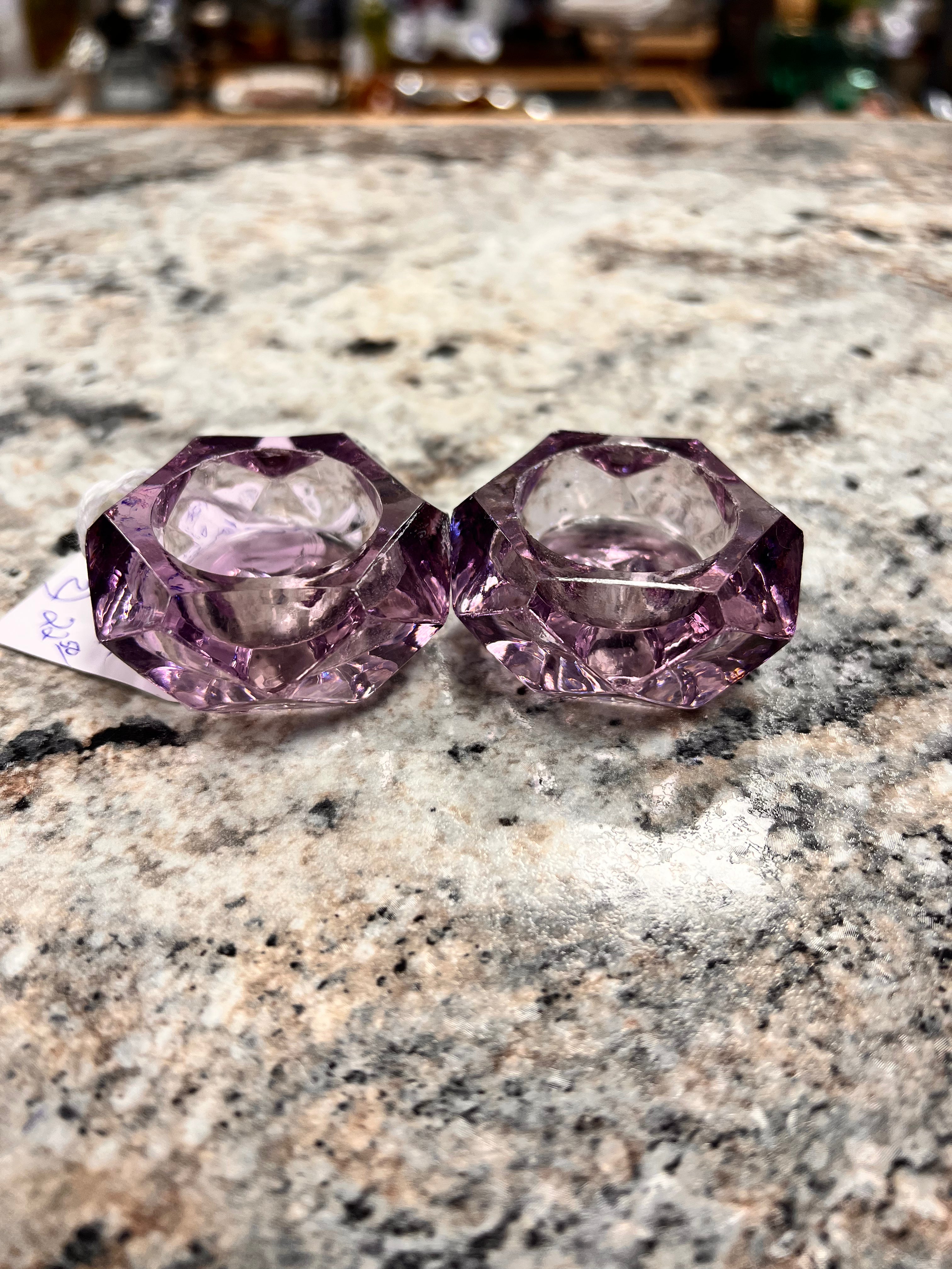 Purple Salt Cellars