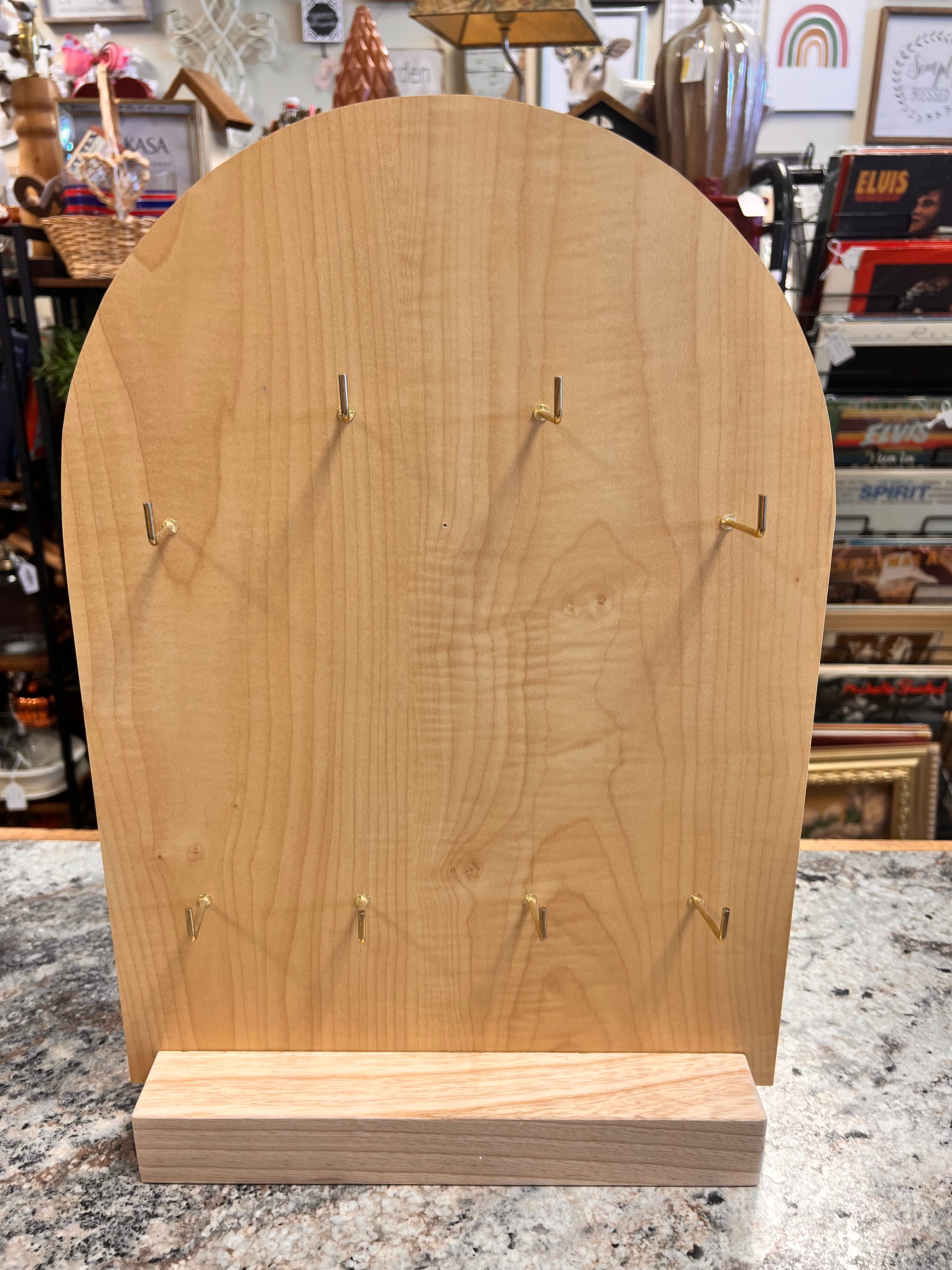 Wood Jewelry Holder