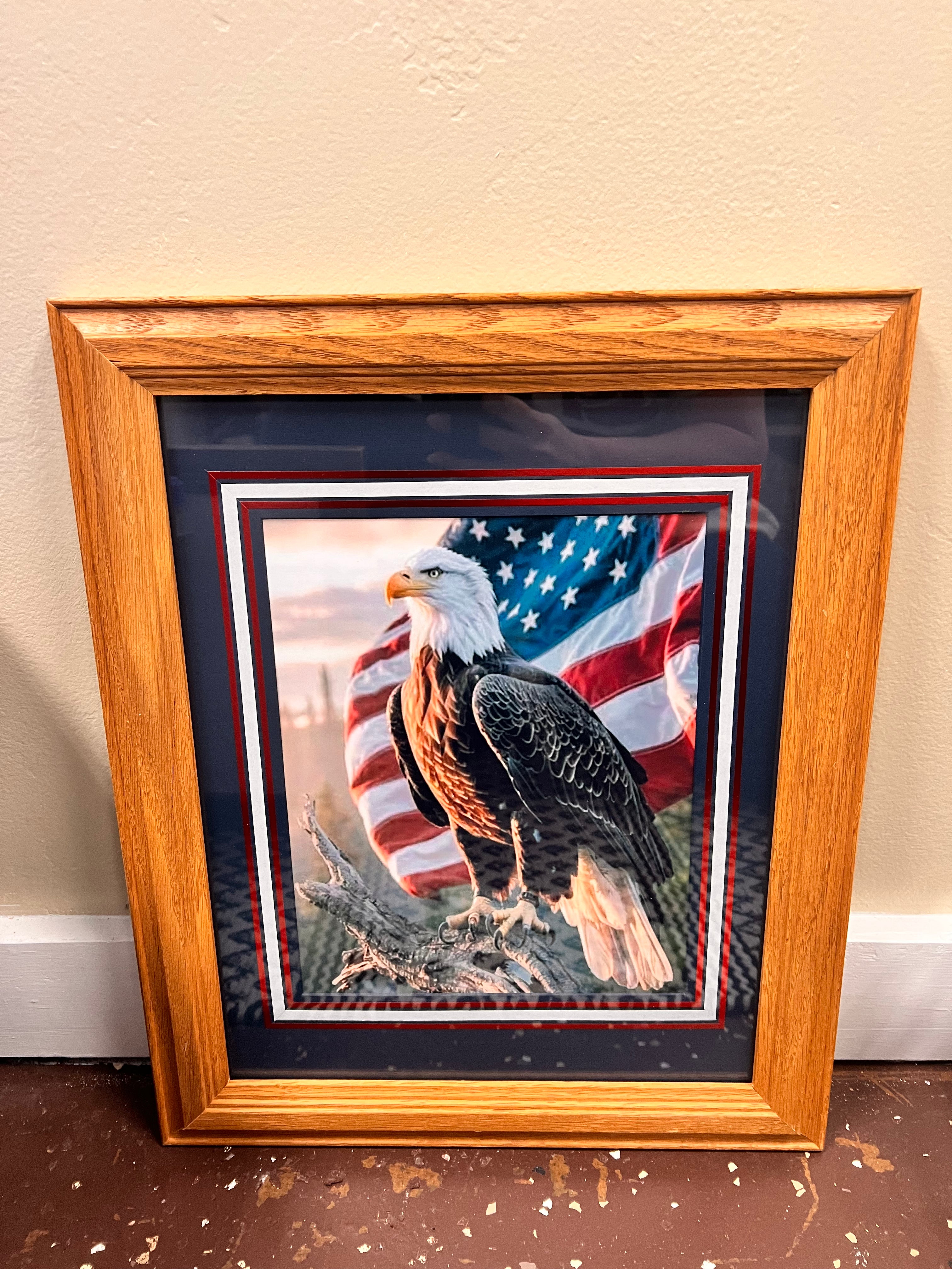 Eagle Flag Print