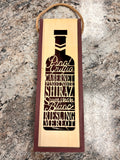 Wood Light Up Sign