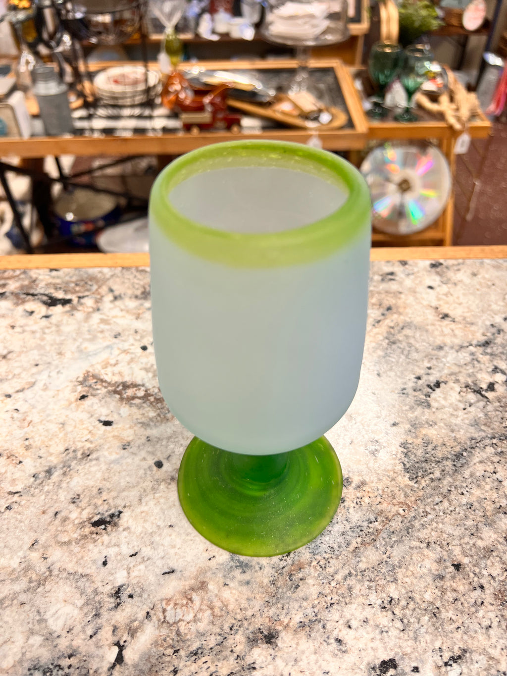 Frosted Cordial Glass