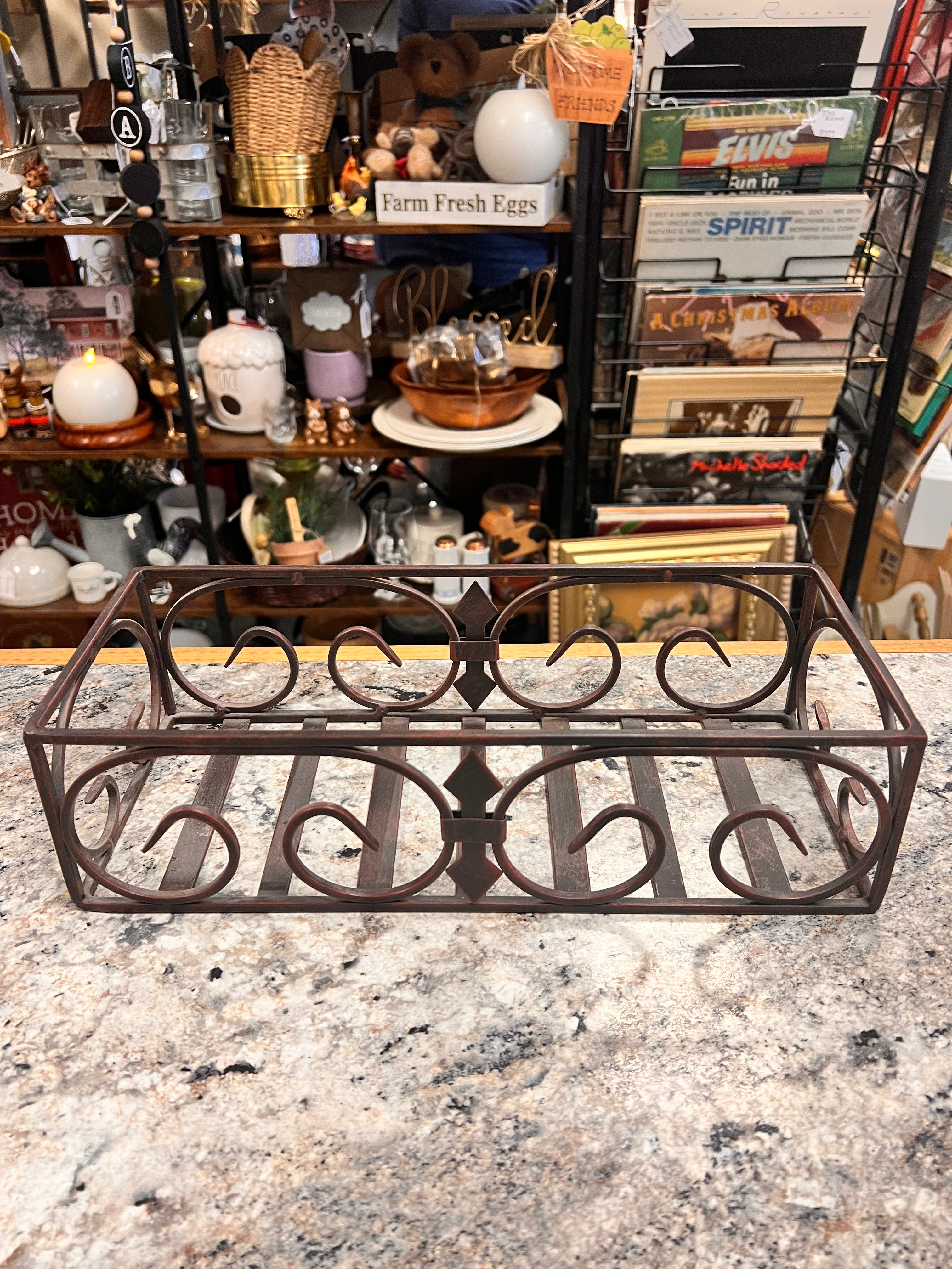 Cast Iron Basket