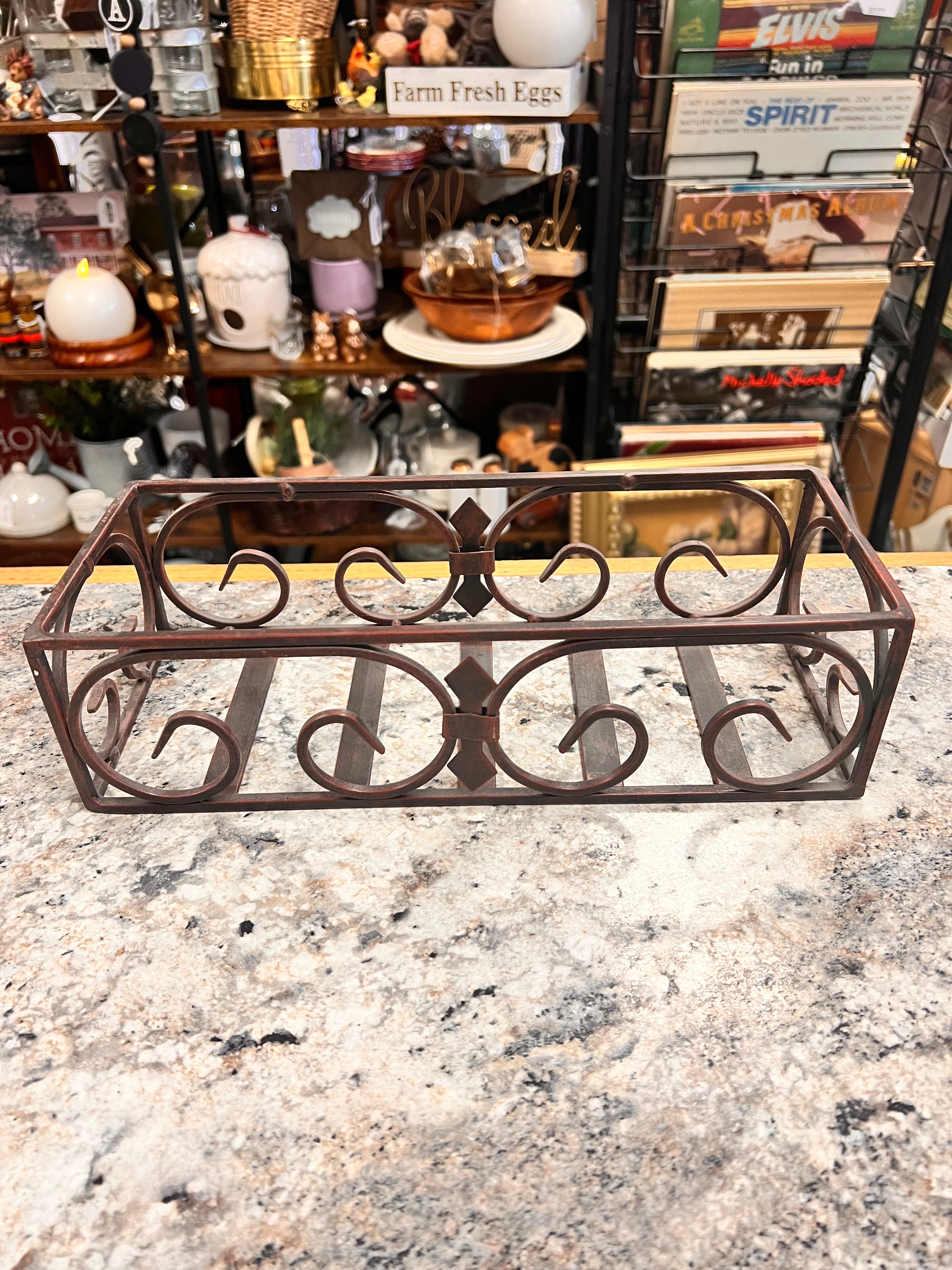 Cast Iron Basket