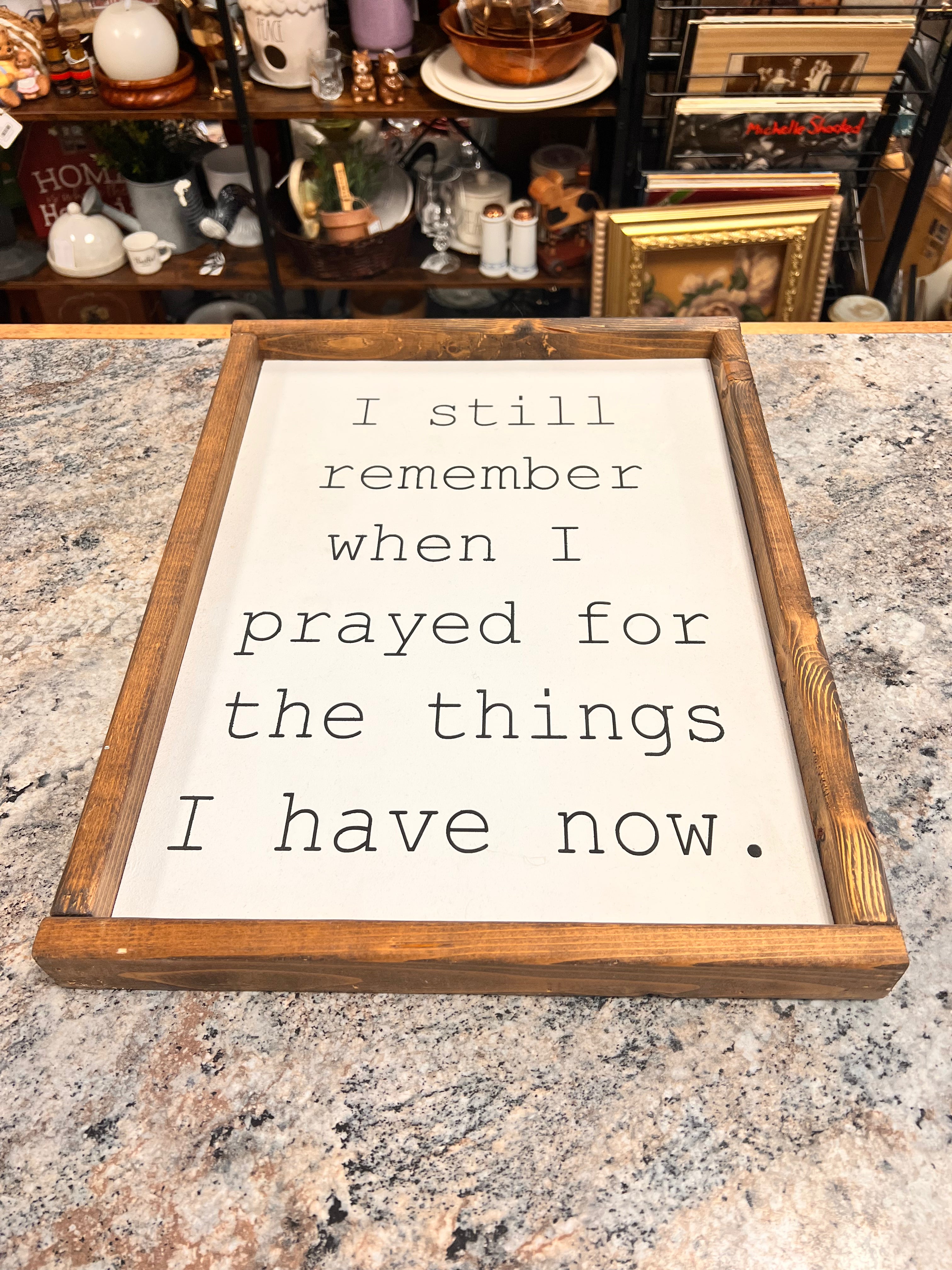 Prayed For Sign