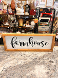 Wood Wall Sign