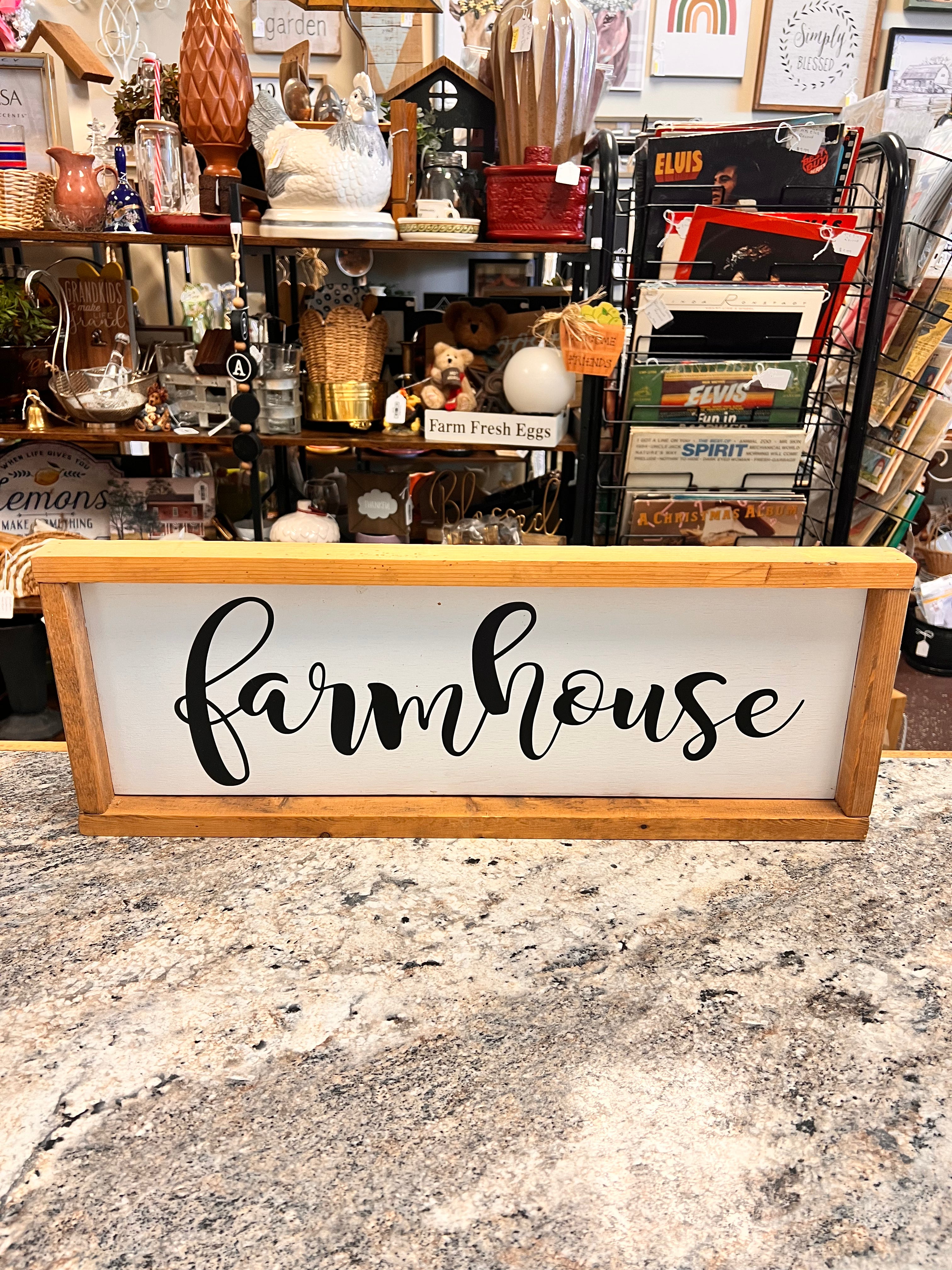 Wood Wall Sign